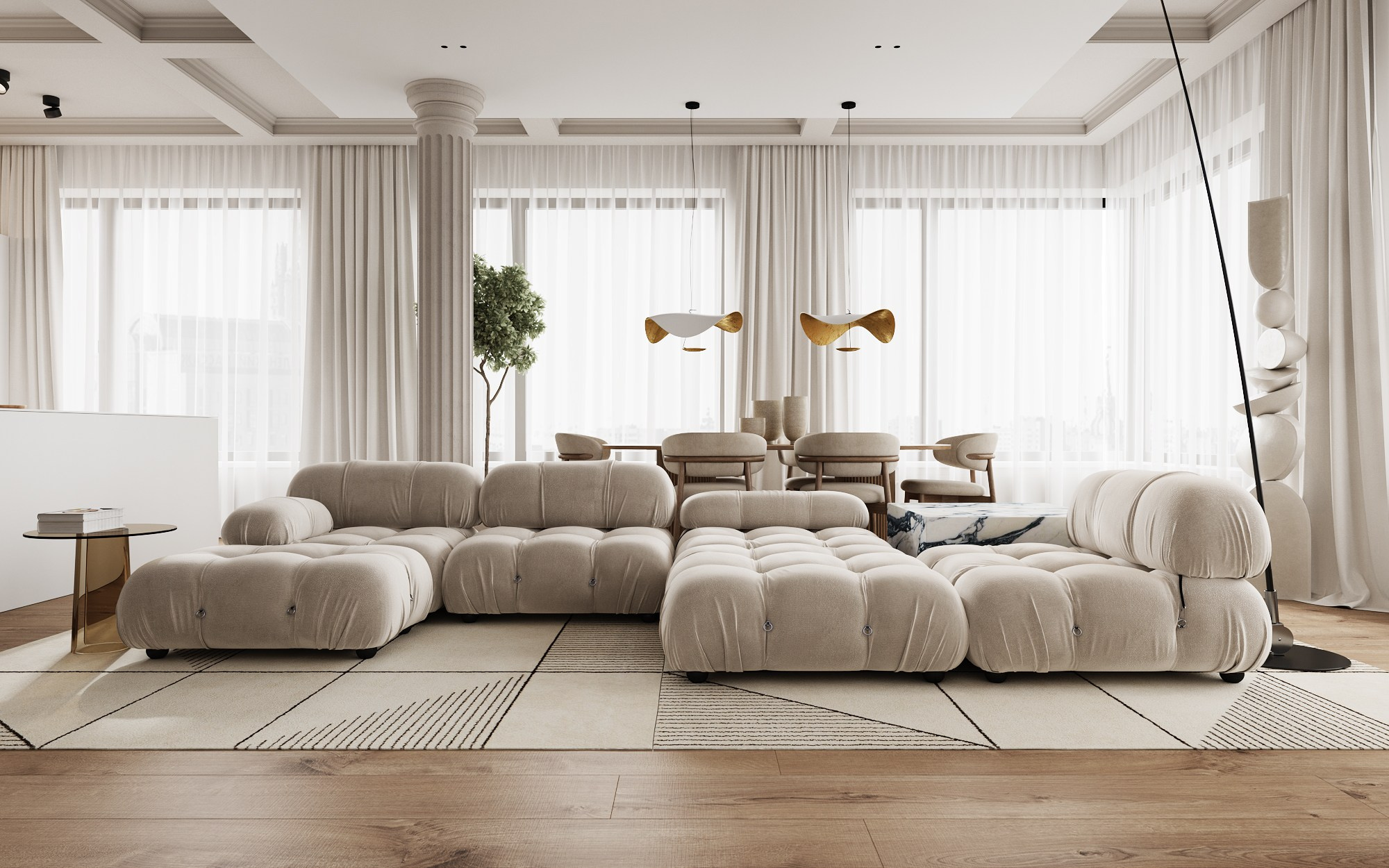 Серебряный Фонтан, 71 м². Дизайн интерьера | Кирилл Маркевич