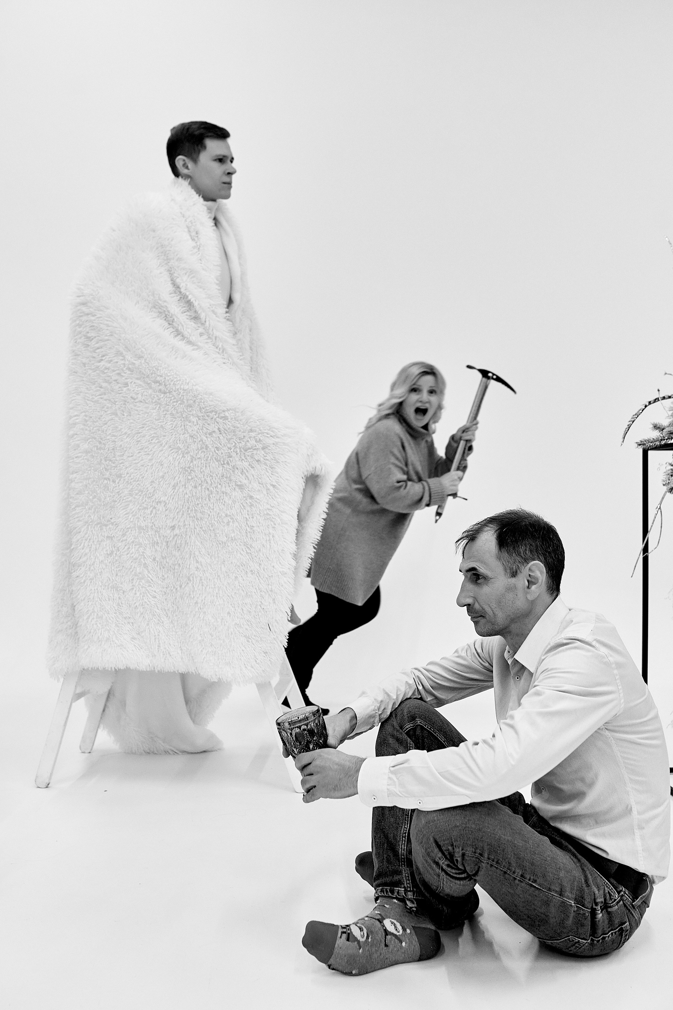 Групповые студийные портреты. Семейный и репортажной фотограф в Красноярске и Москве Виктор Бабинцев