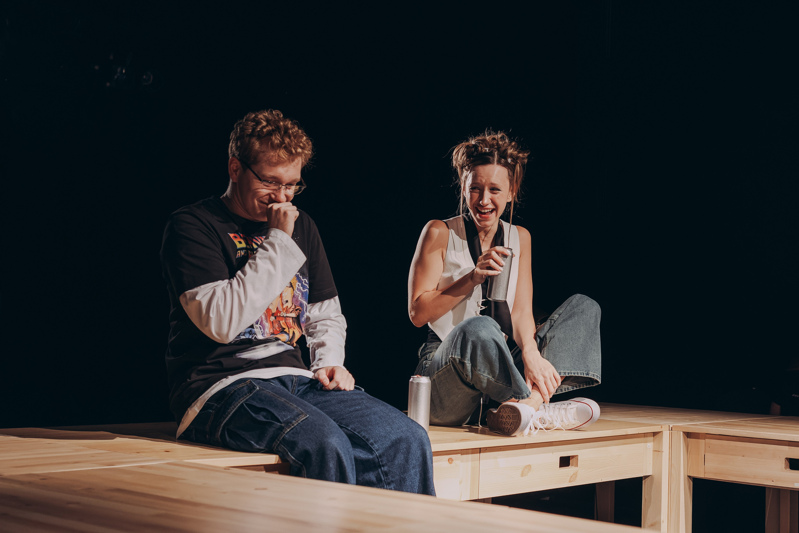 МХТ им. Чехова, «Флешбэк 2002». Фотограф и режиссер Московко Екатерина