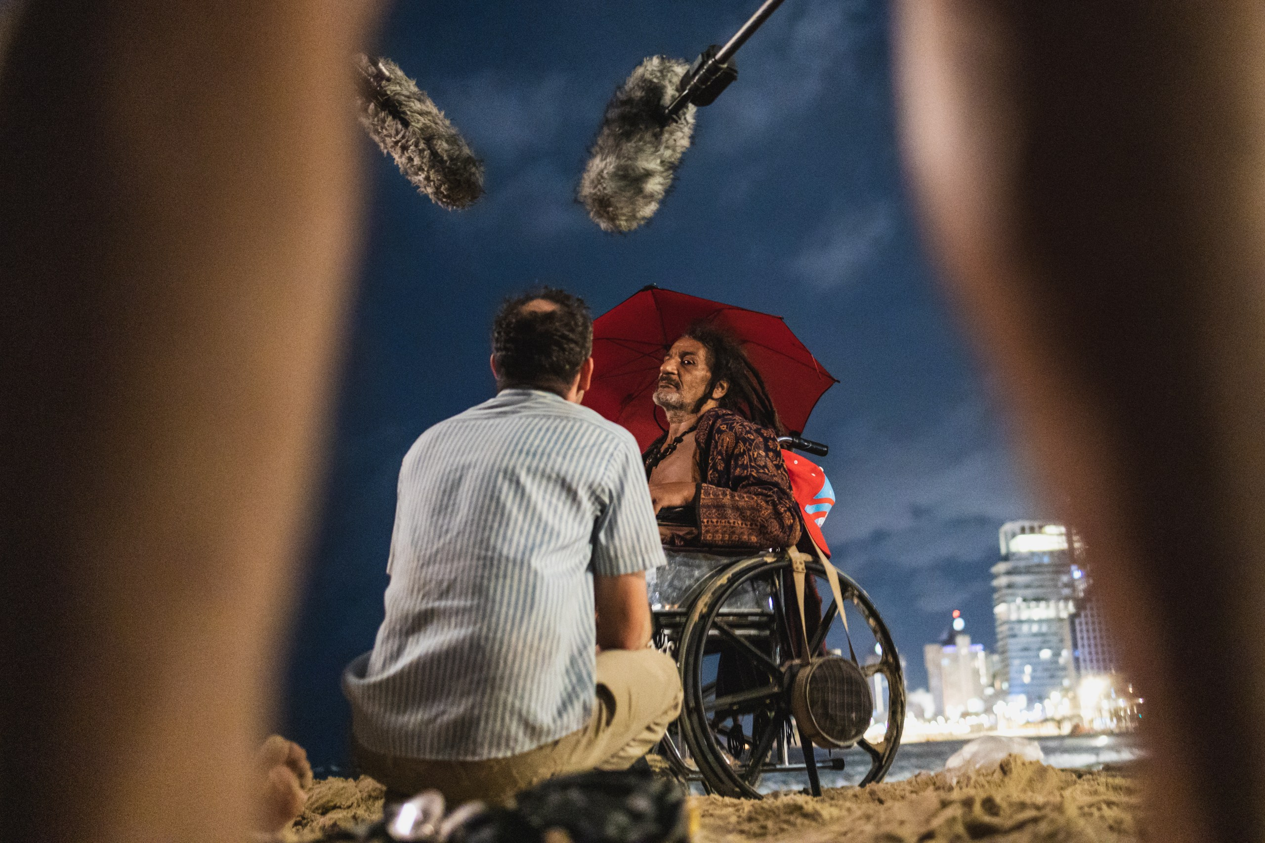 “Buddy” backstage