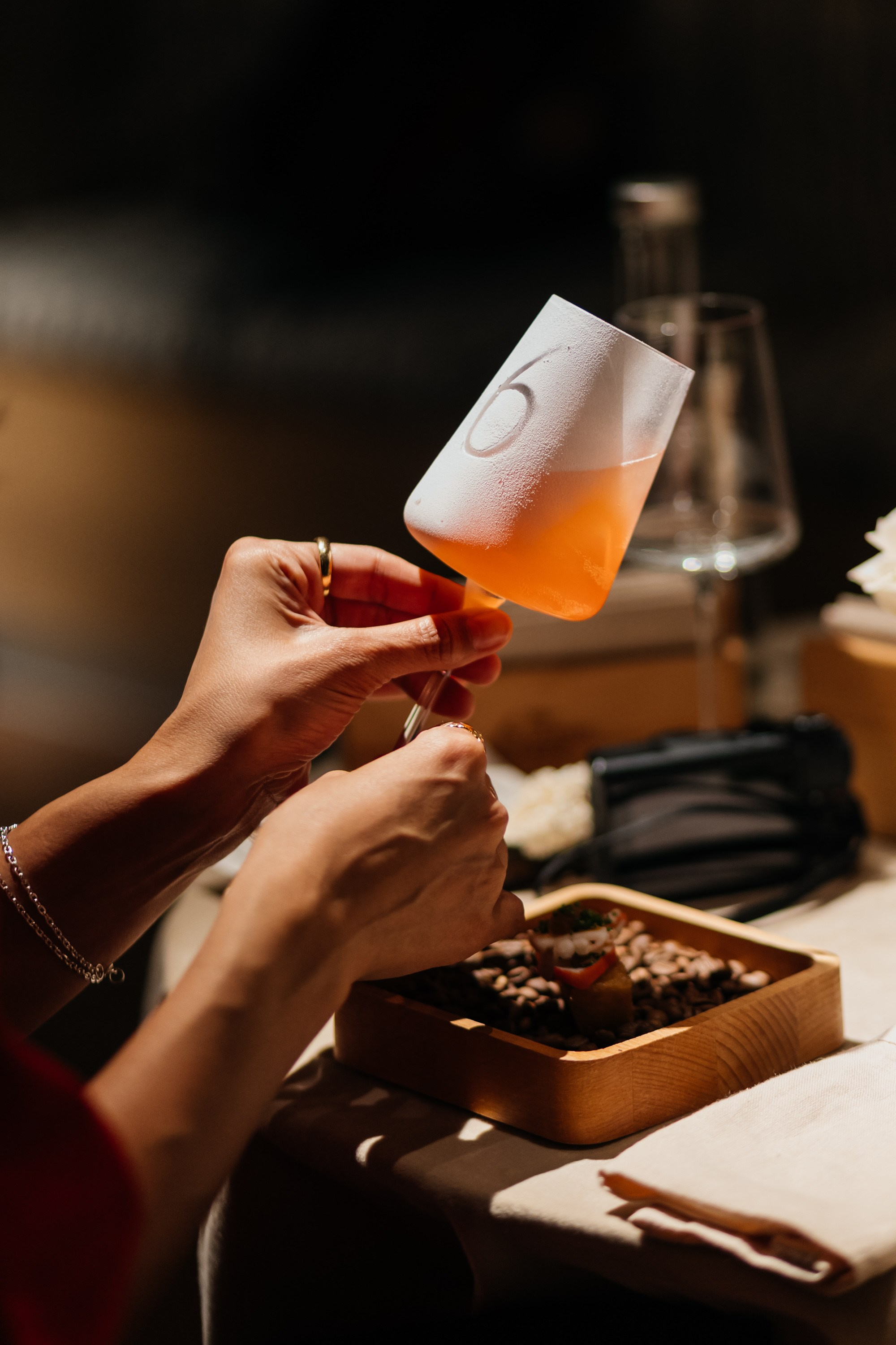 SIX гастро ужин блогеры. Портфолио