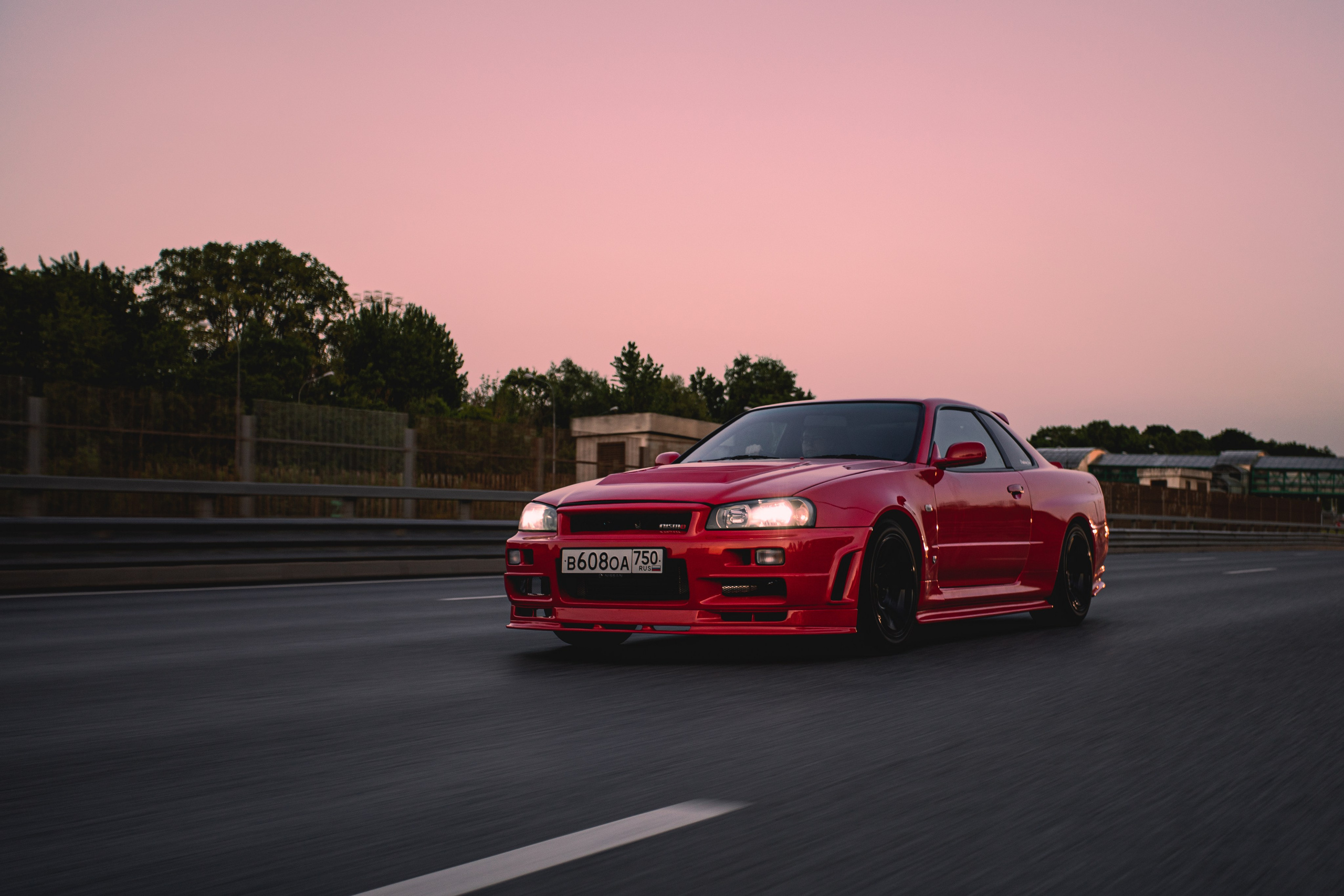 Nissan Skyline. Спортивный фотограф — Никита