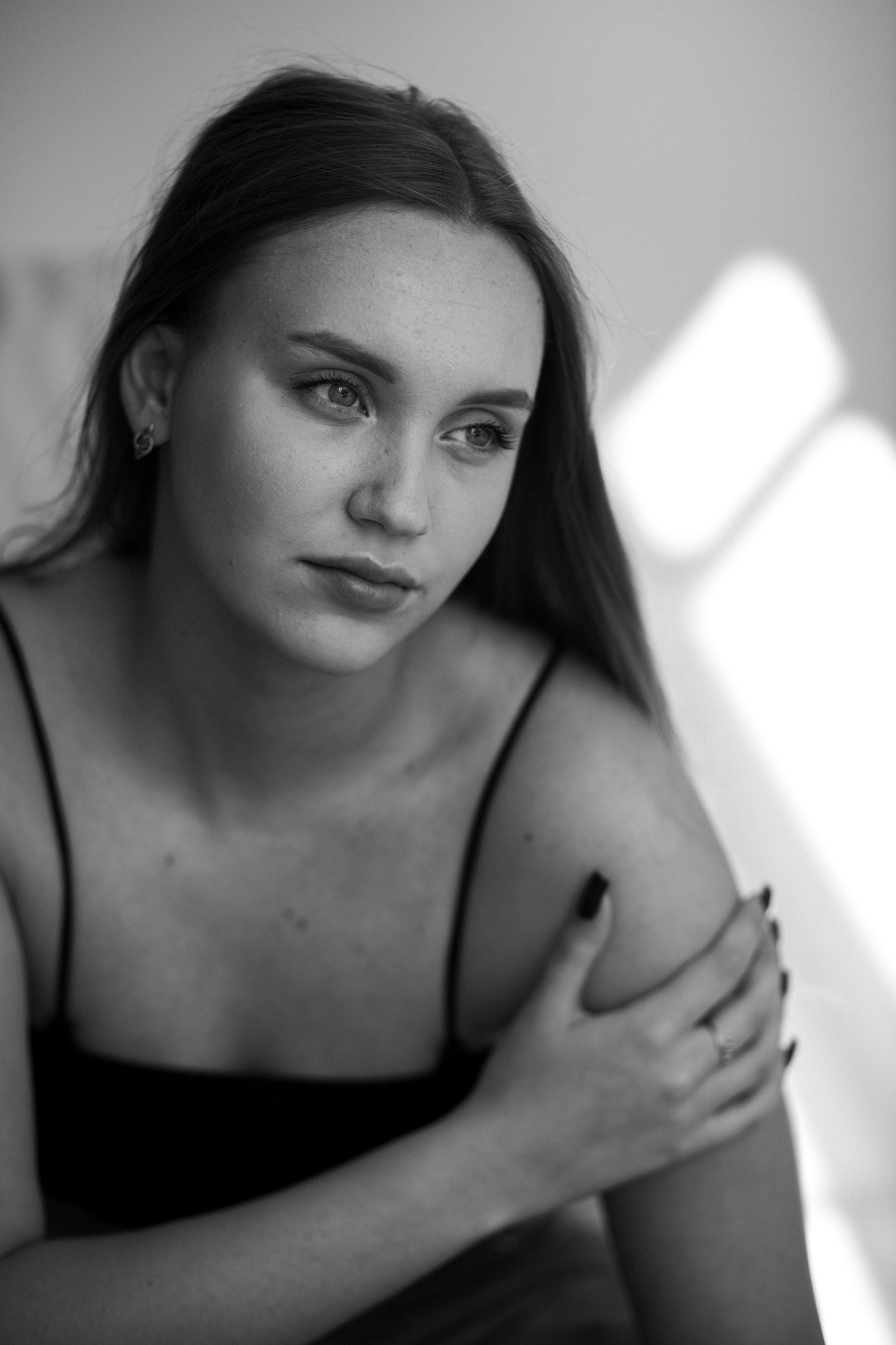 Студийные съемки в ч/б. Женский фотограф в Москве Рина Леонтьева