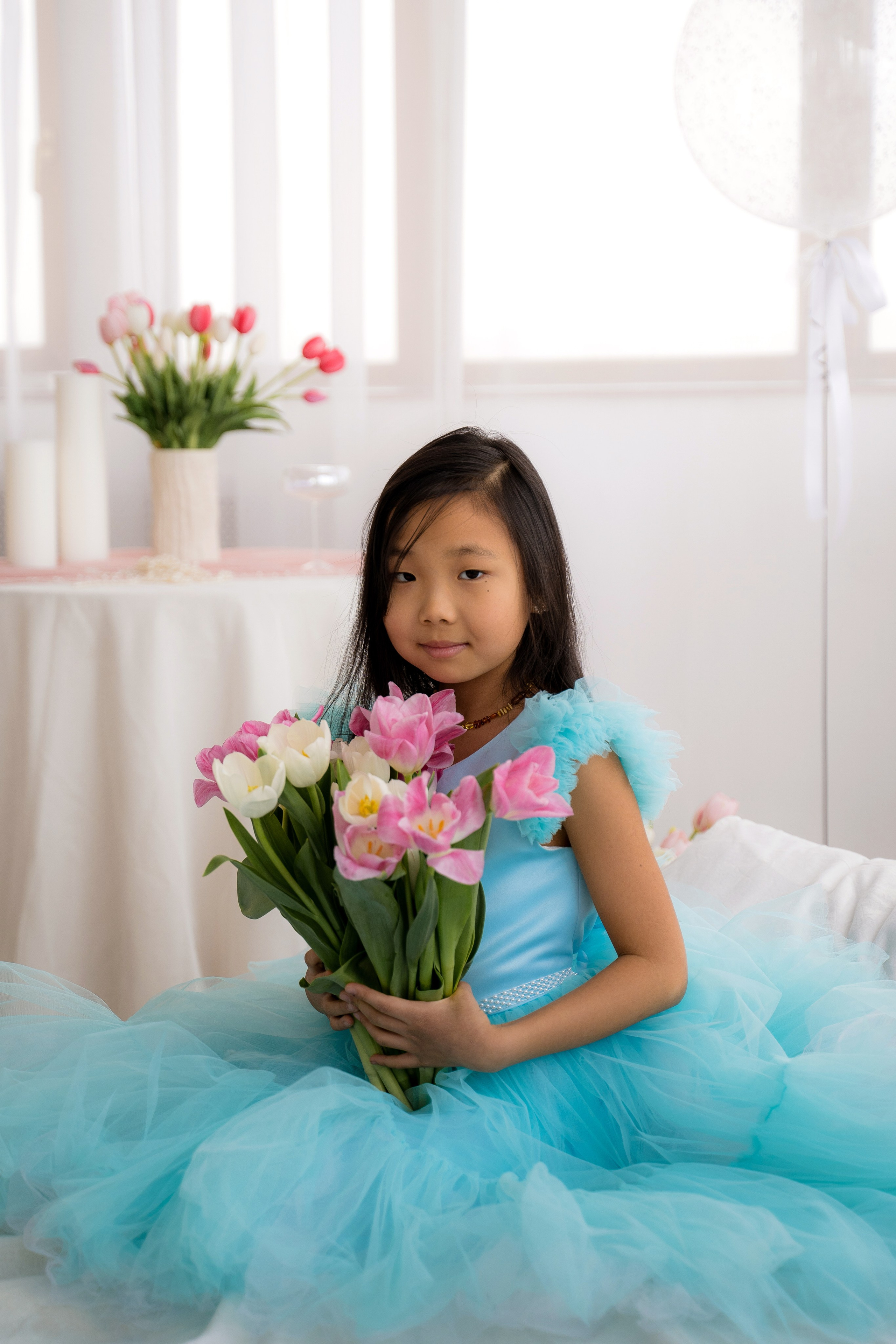 Тюльпановое настроение. Фотостудия Малина в городе Улан-Удэ. Фотограф Ирина Жарникова