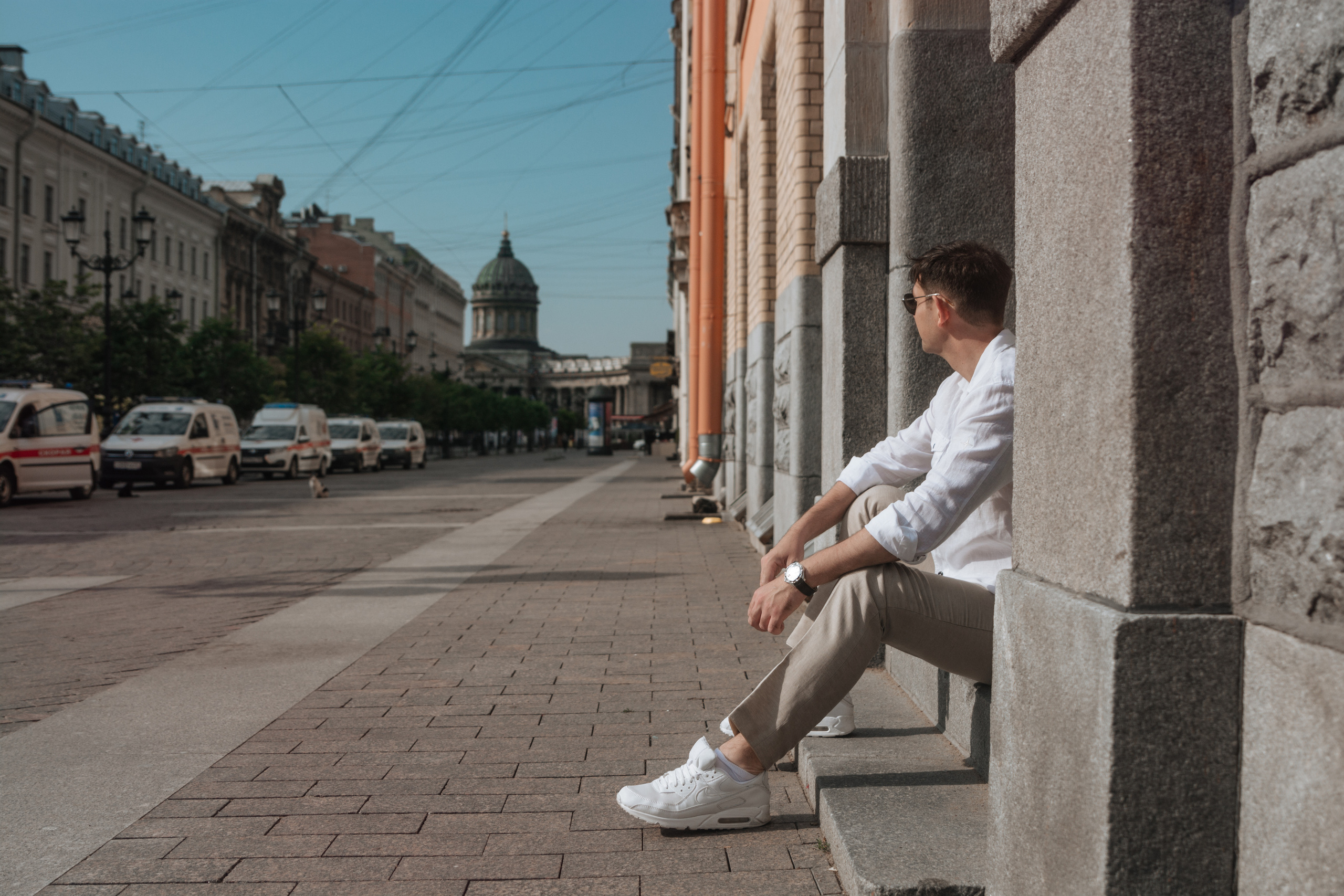 Владимир. Прогулка по Питеру. Портретный фотограф в Санкт-Петербурге Дмитриева Наталия