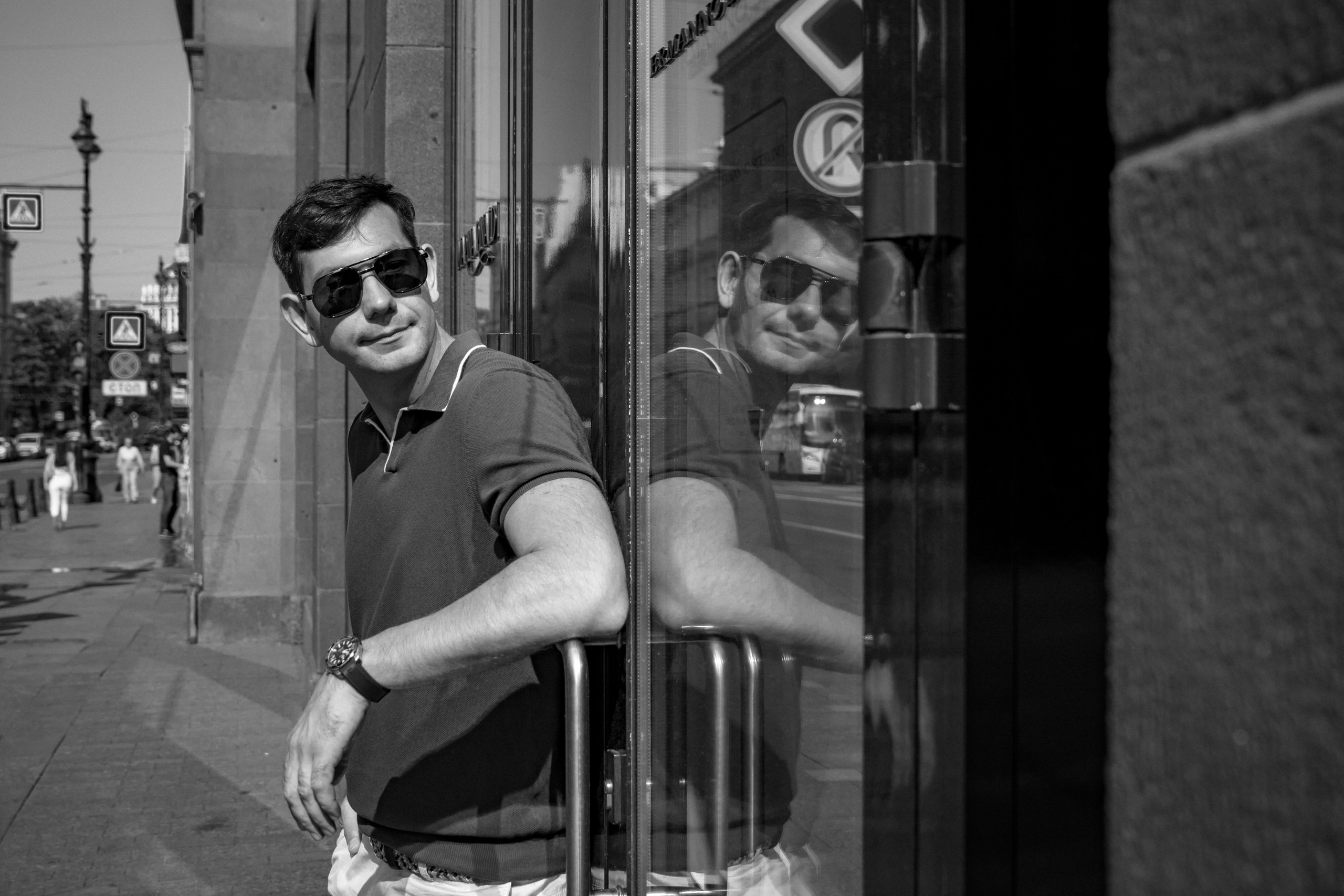 Владимир. Прогулка по Питеру. Портретный фотограф в Санкт-Петербурге Дмитриева Наталия