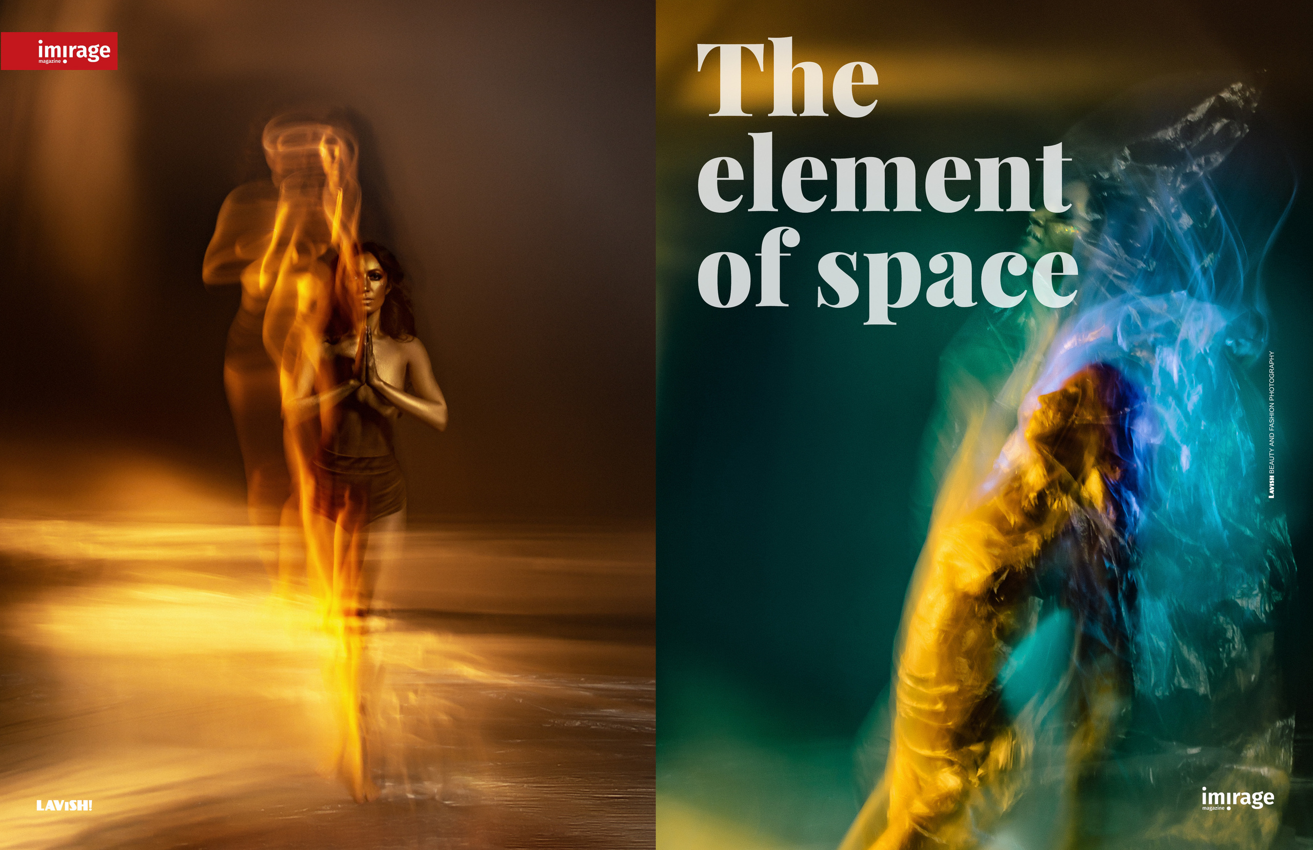 IMIRAGE magazine. The element of space. Портретный фотограф в Санкт-Петербурге Дмитриева Наталия