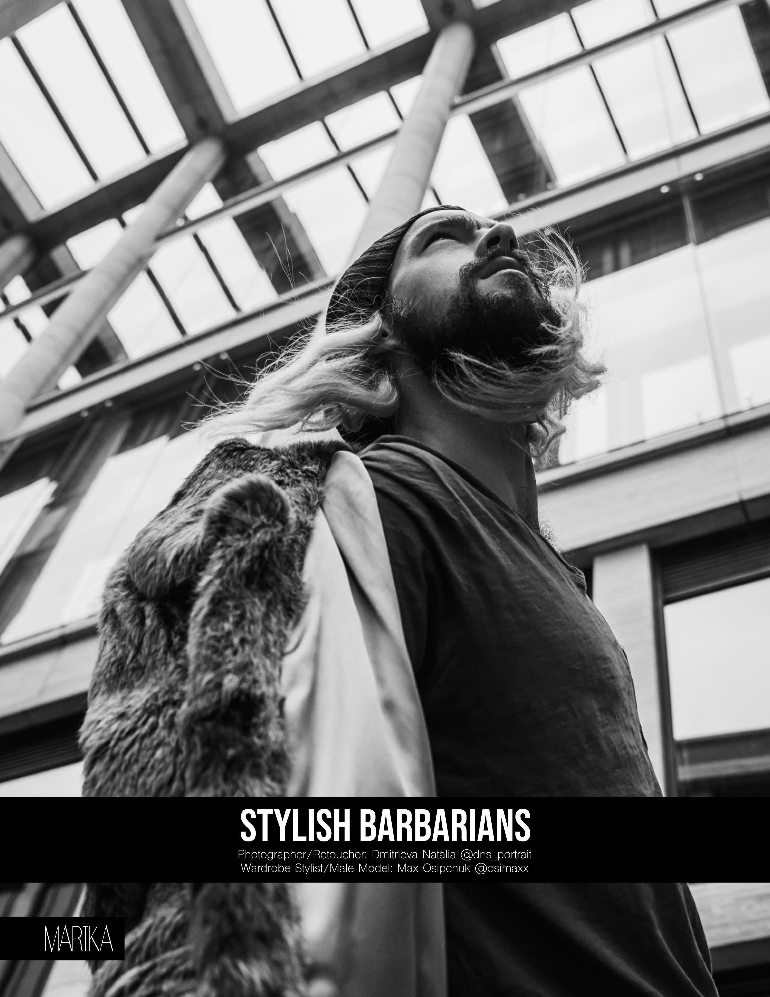 MARIKA MAGAZINE MEN.Stylish Barbarians. Портретный фотограф в Санкт-Петербурге Дмитриева Наталия