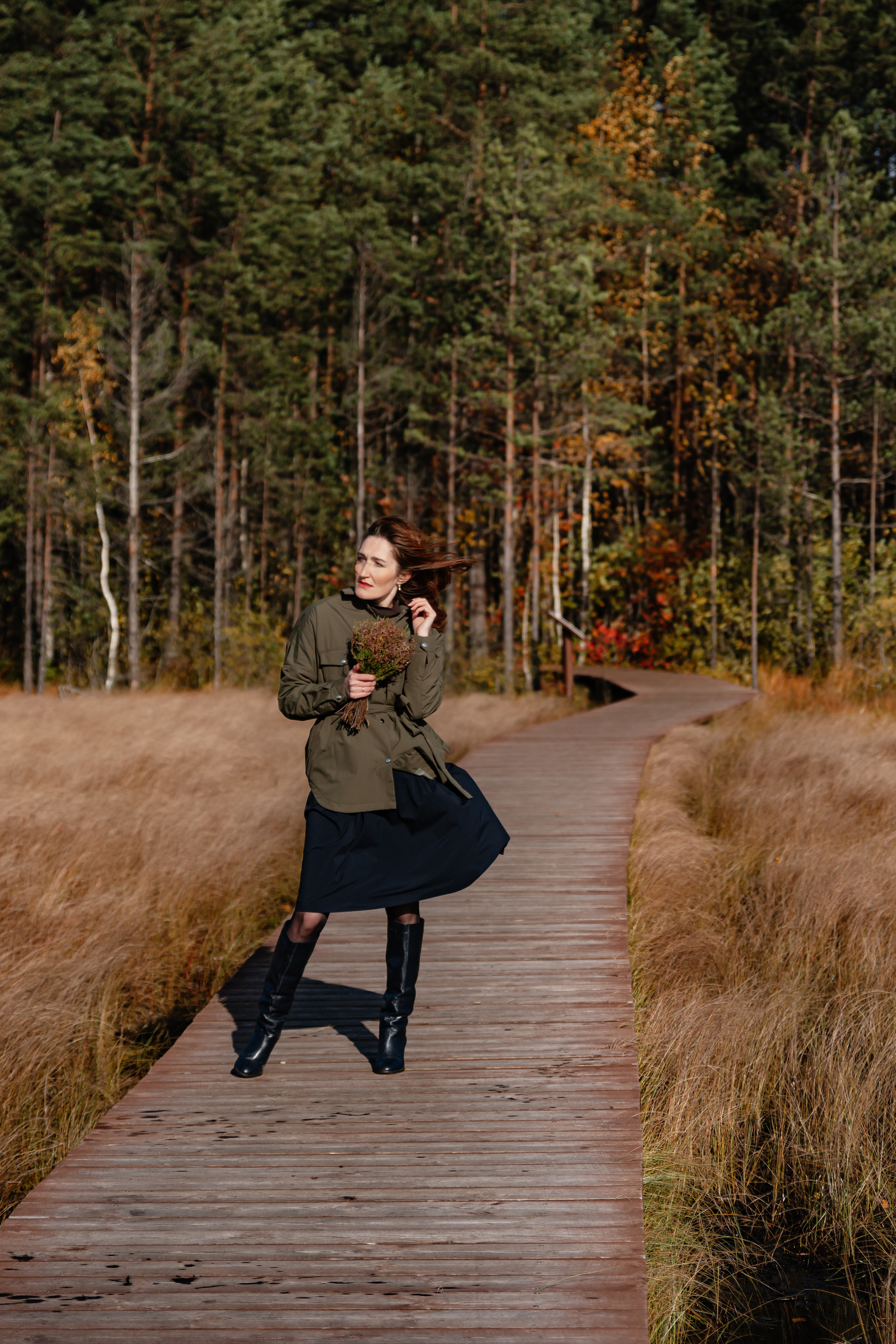 Екатерина. Осенняя фотосессия. Портретный фотограф в Санкт-Петербурге Дмитриева Наталия