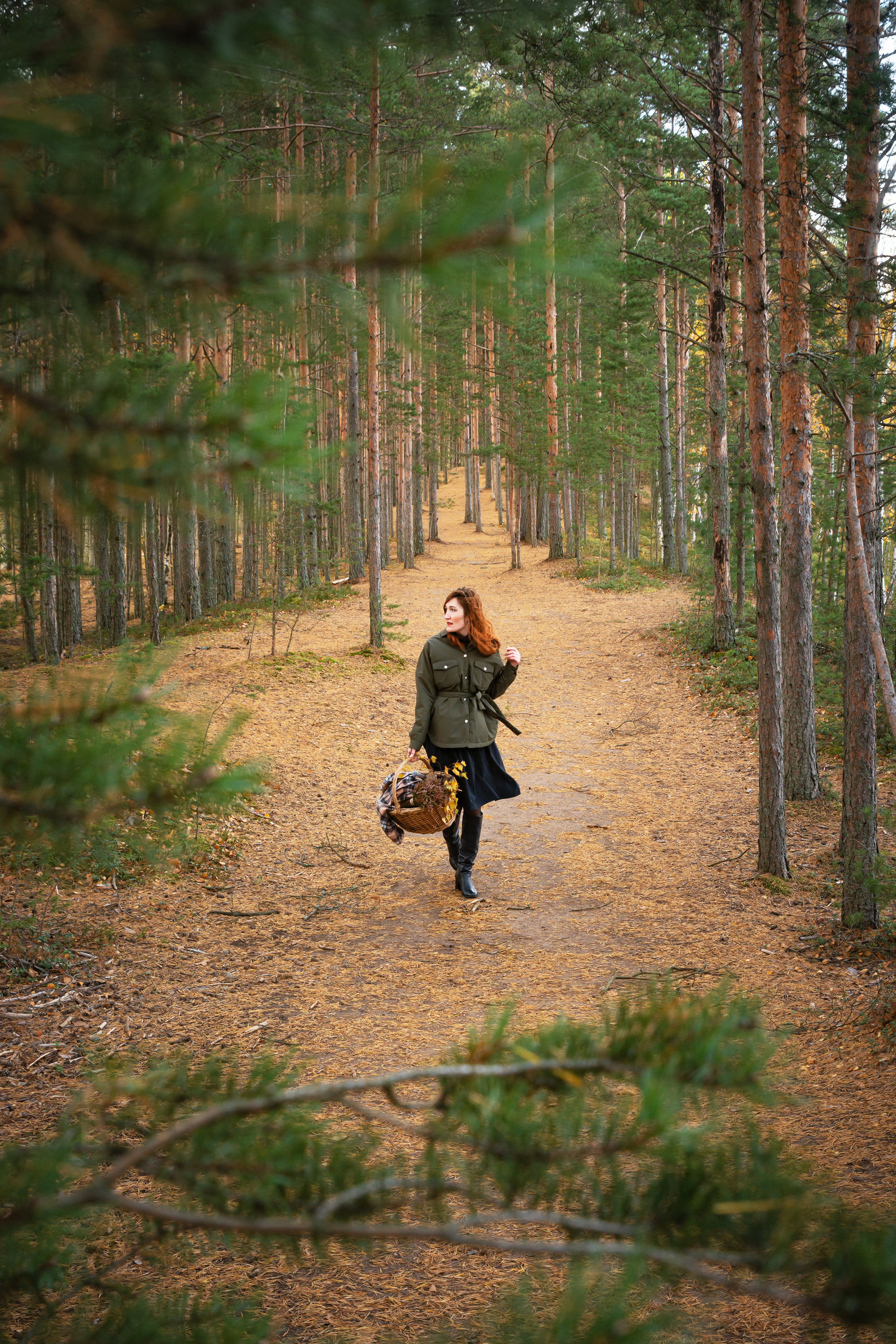 Екатерина. Осенняя фотосессия. Портретный фотограф в Санкт-Петербурге Дмитриева Наталия