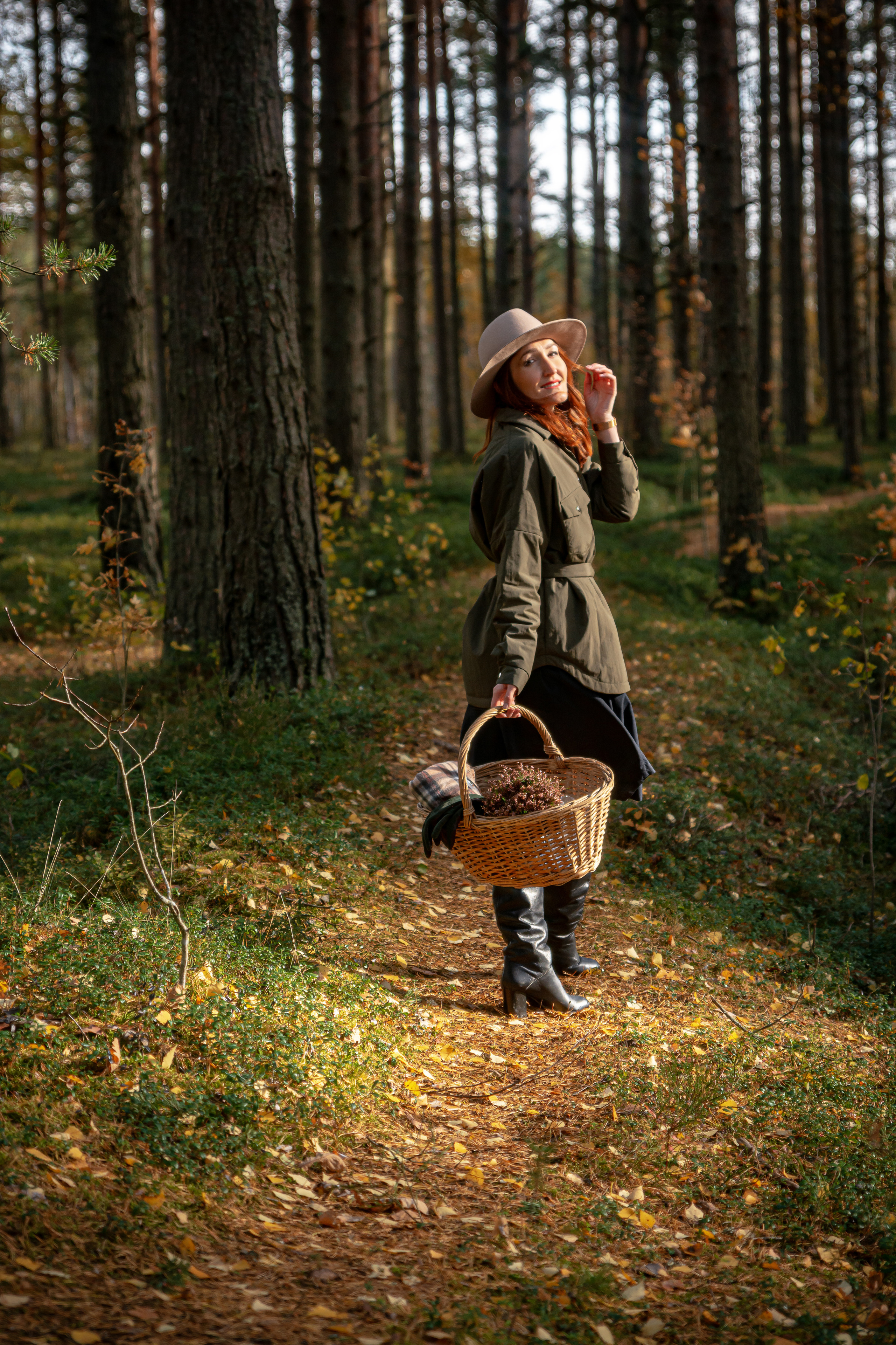 Екатерина. Осенняя фотосессия. Портретный фотограф в Санкт-Петербурге Дмитриева Наталия