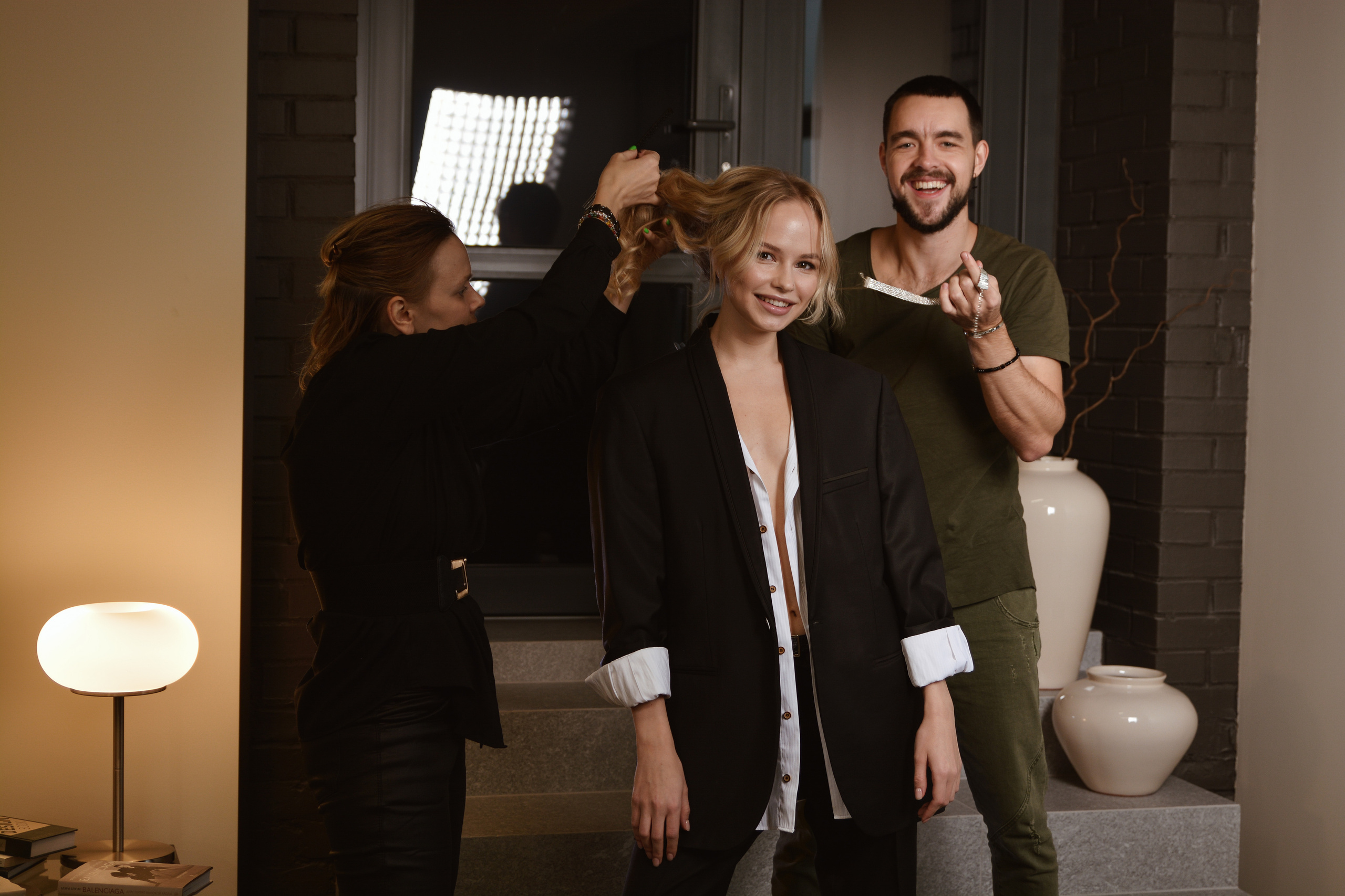 Работа команды #backstage. Портретный фотограф в Санкт-Петербурге Дмитриева Наталия