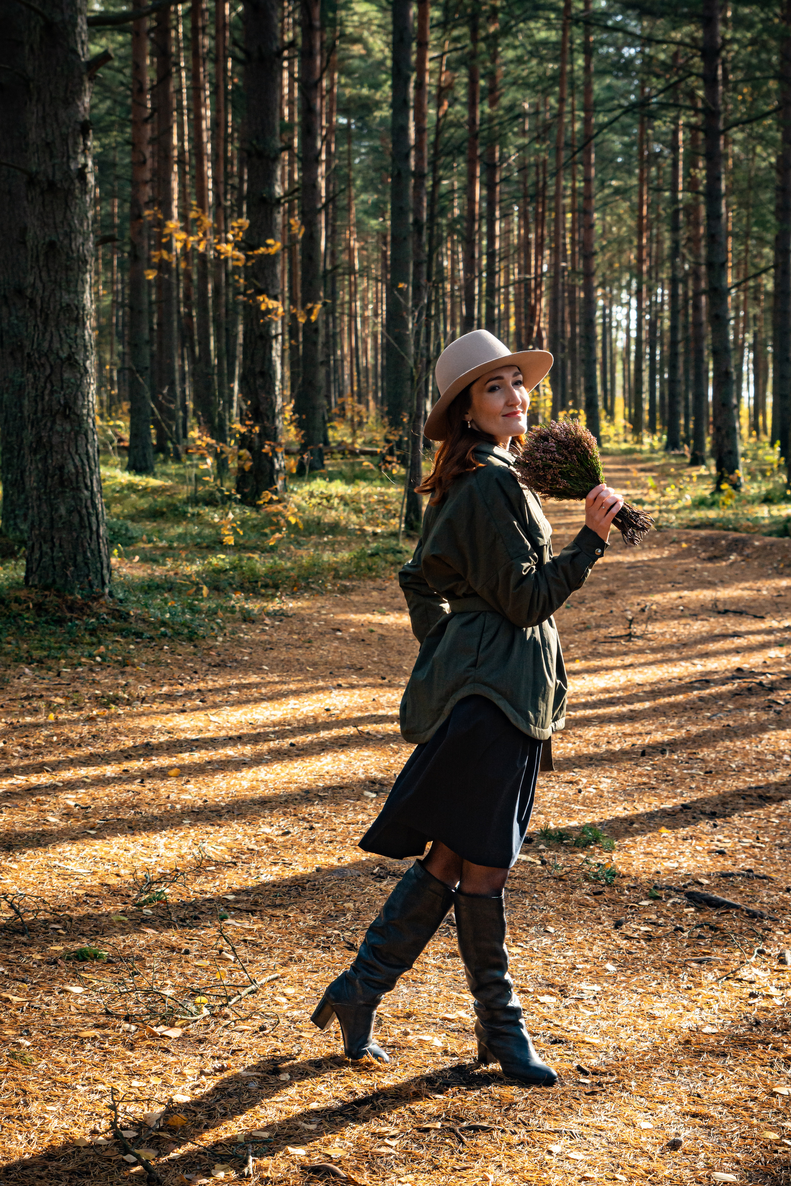 Екатерина. Осенняя фотосессия. Портретный фотограф в Санкт-Петербурге Дмитриева Наталия