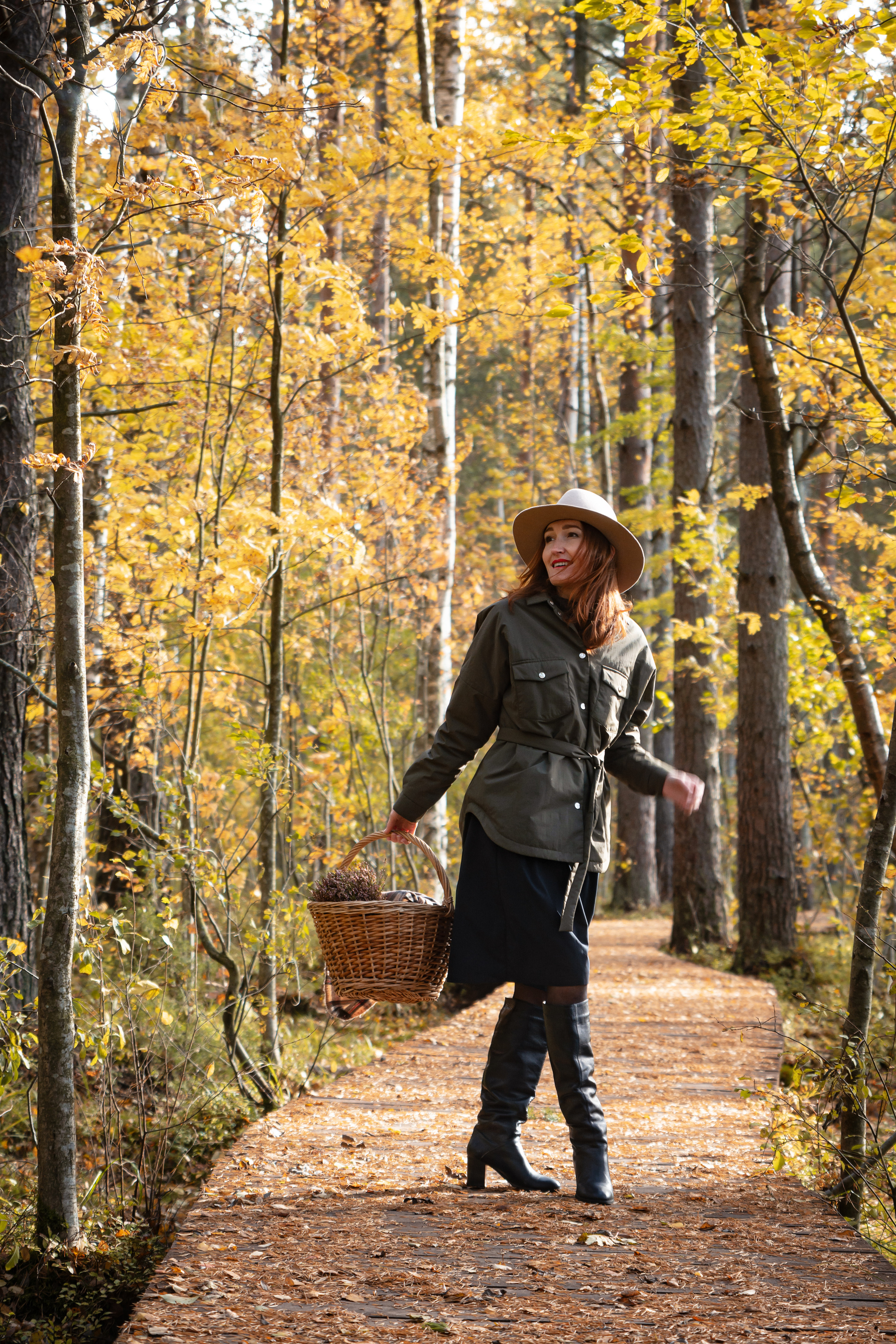 Екатерина. Осенняя фотосессия. Портретный фотограф в Санкт-Петербурге Дмитриева Наталия