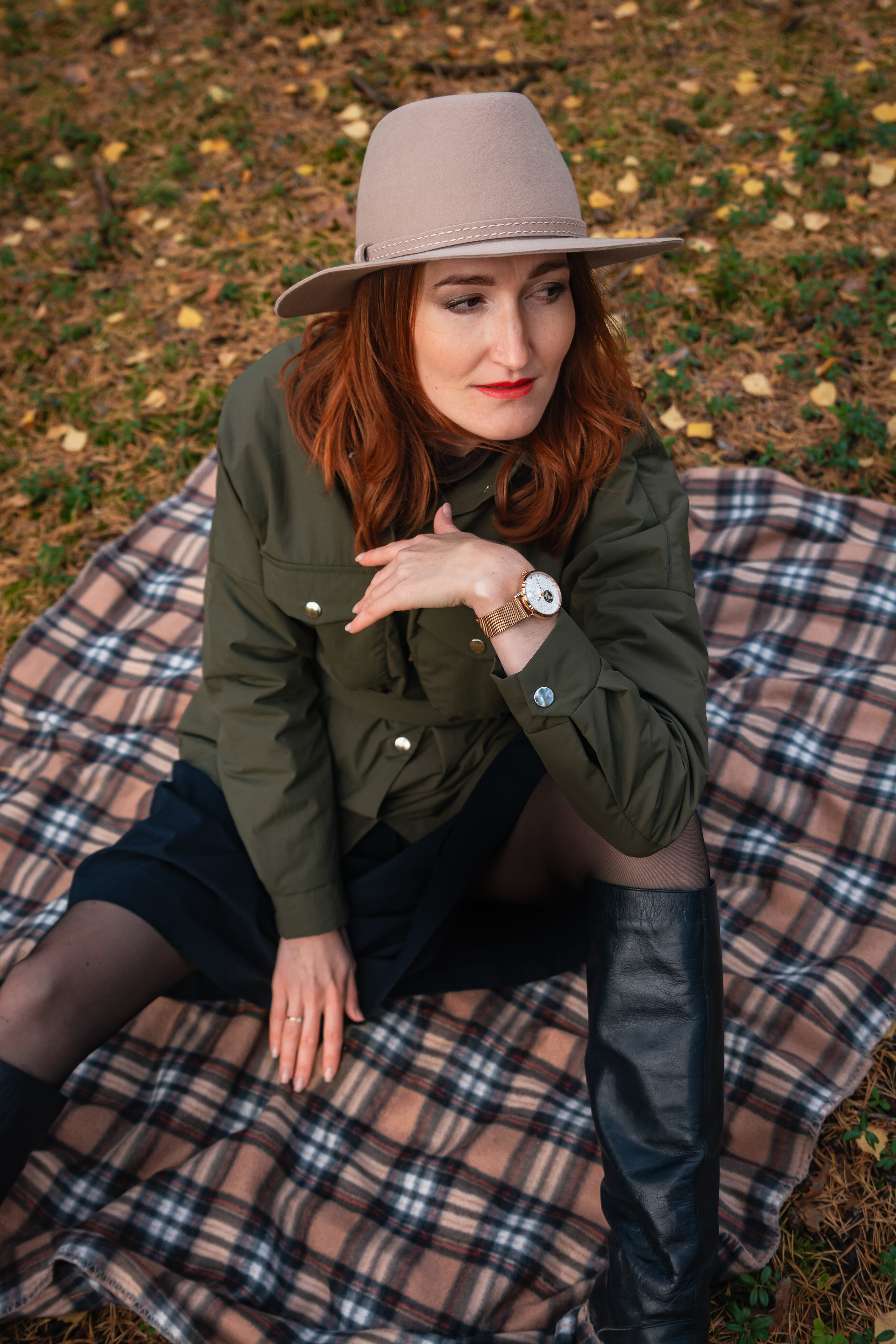 Екатерина. Осенняя фотосессия. Портретный фотограф в Санкт-Петербурге Дмитриева Наталия