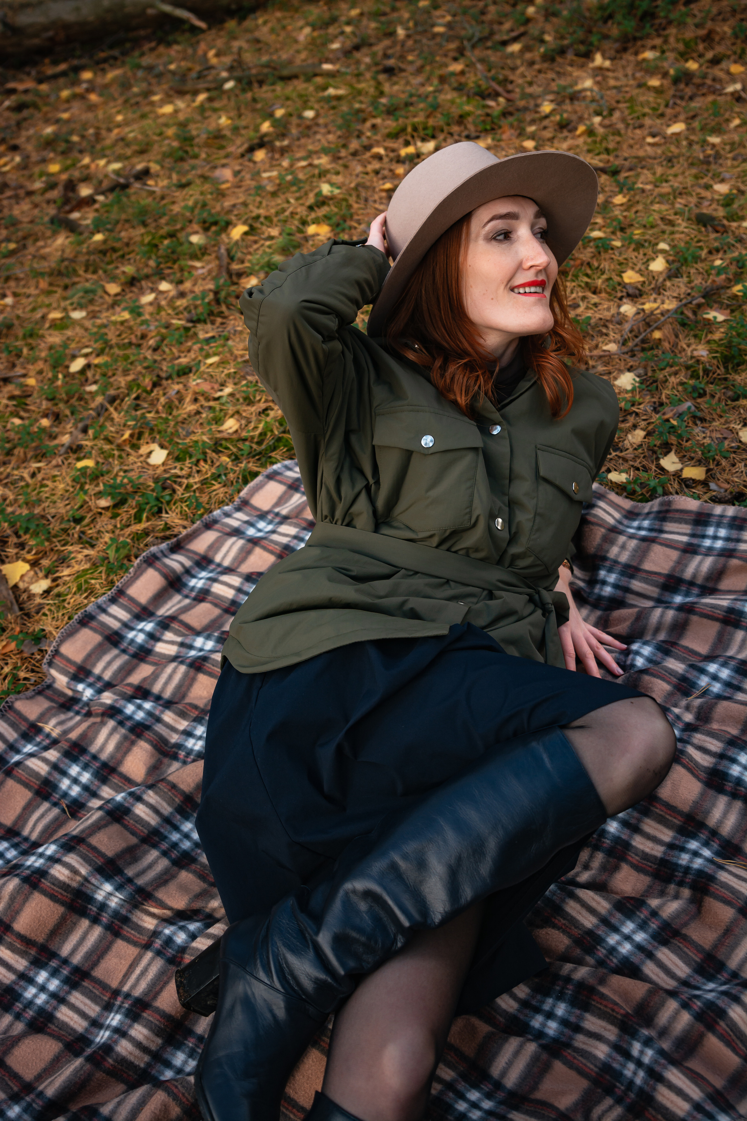 Екатерина. Осенняя фотосессия. Портретный фотограф в Санкт-Петербурге Дмитриева Наталия