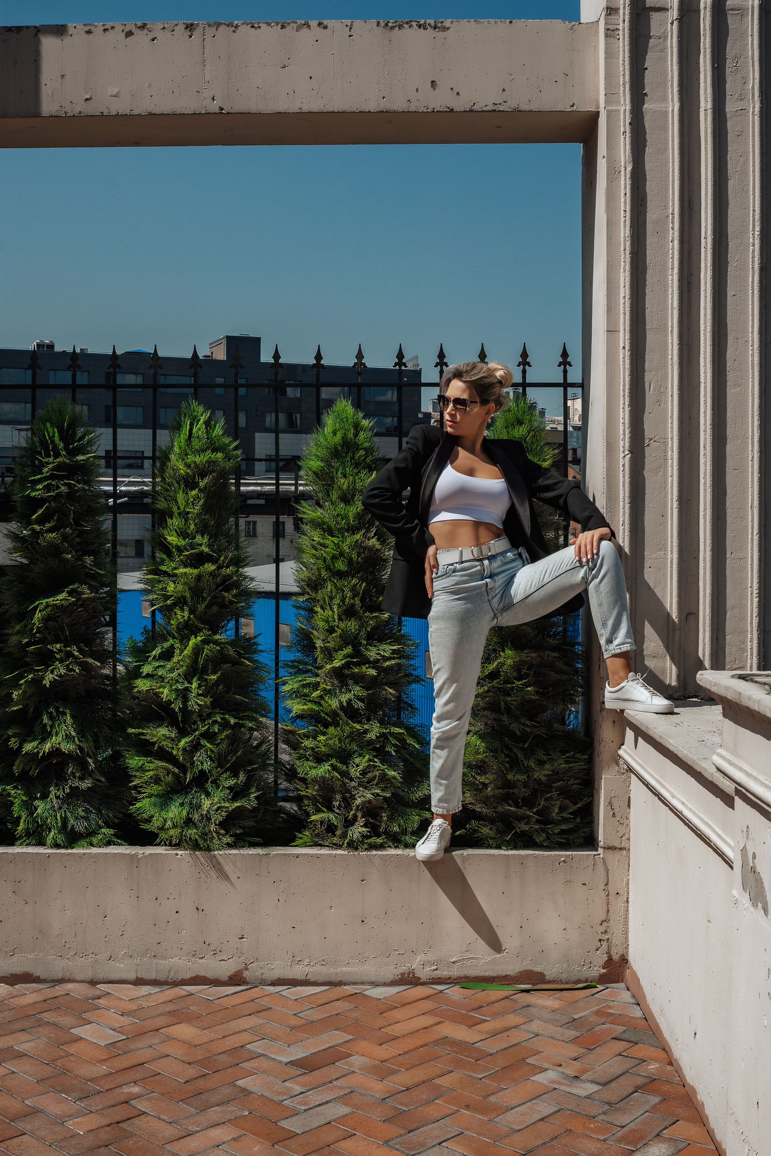 Ева Федорович, терраса. Контент. Портретный фотограф в Санкт-Петербурге Дмитриева Наталия