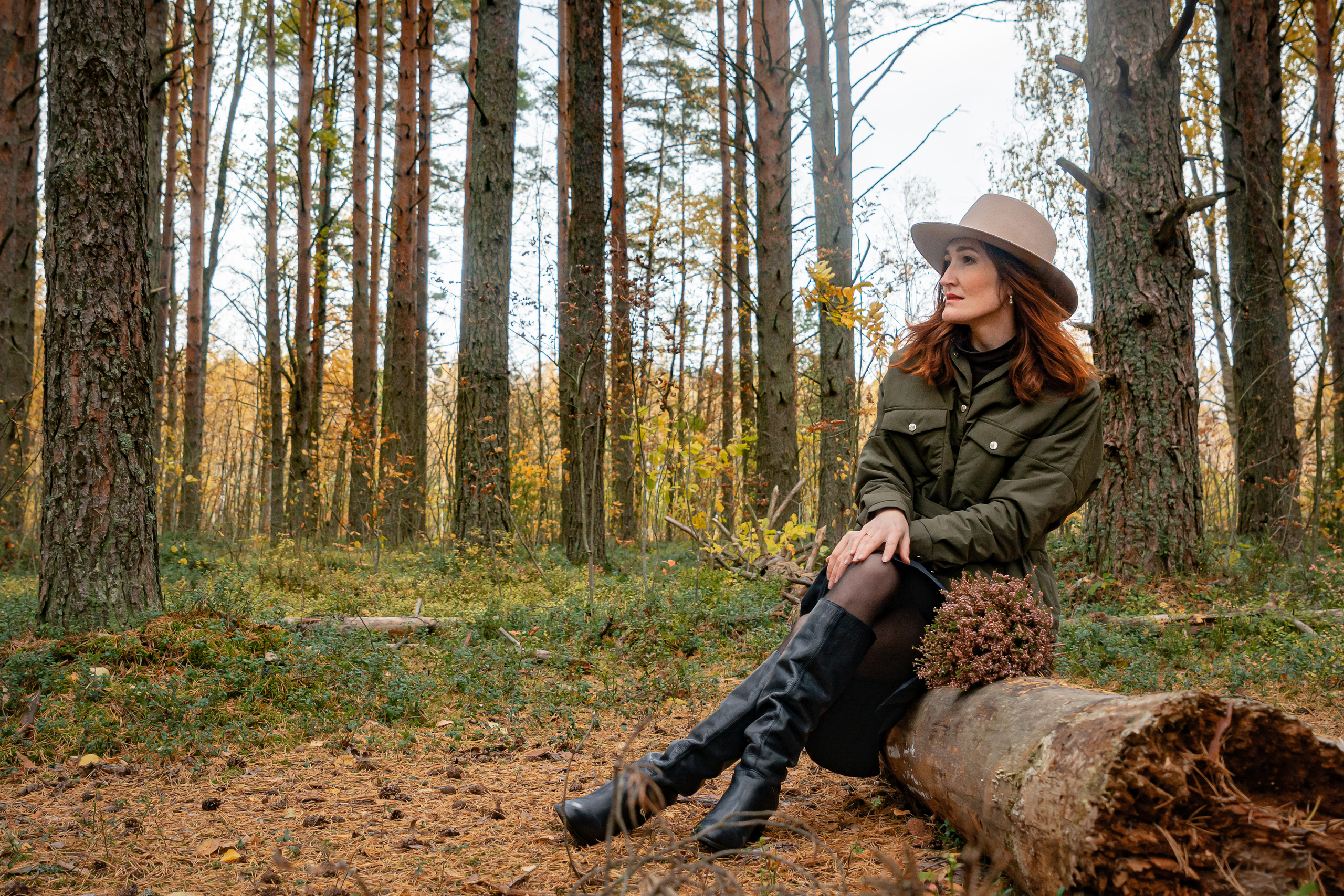 Екатерина. Осенняя фотосессия. Портретный фотограф в Санкт-Петербурге Дмитриева Наталия