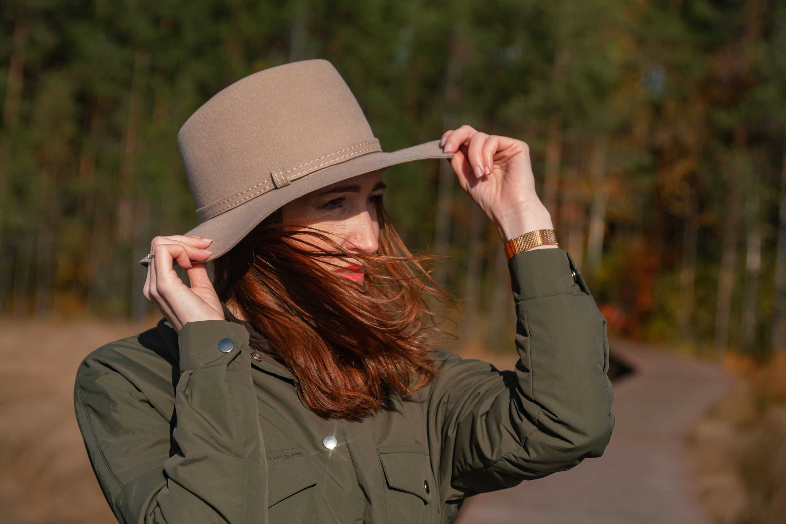 Екатерина. Осенняя фотосессия. Портретный фотограф в Санкт-Петербурге Дмитриева Наталия