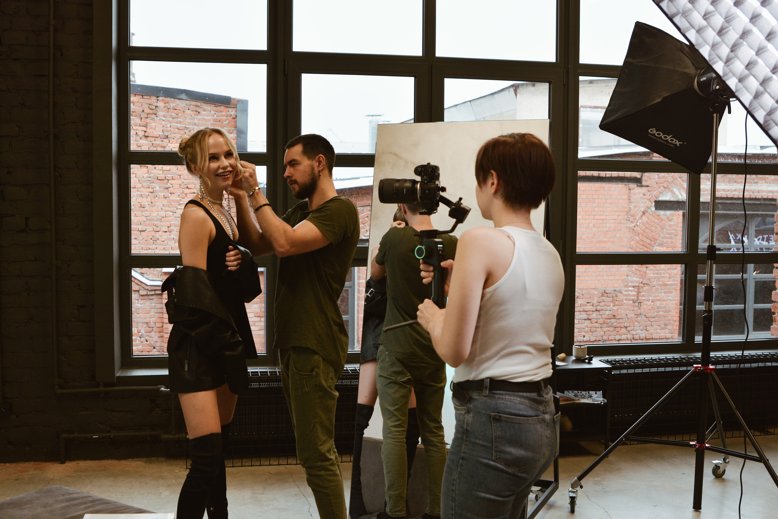 Работа команды #backstage. Портретный фотограф в Санкт-Петербурге Дмитриева Наталия