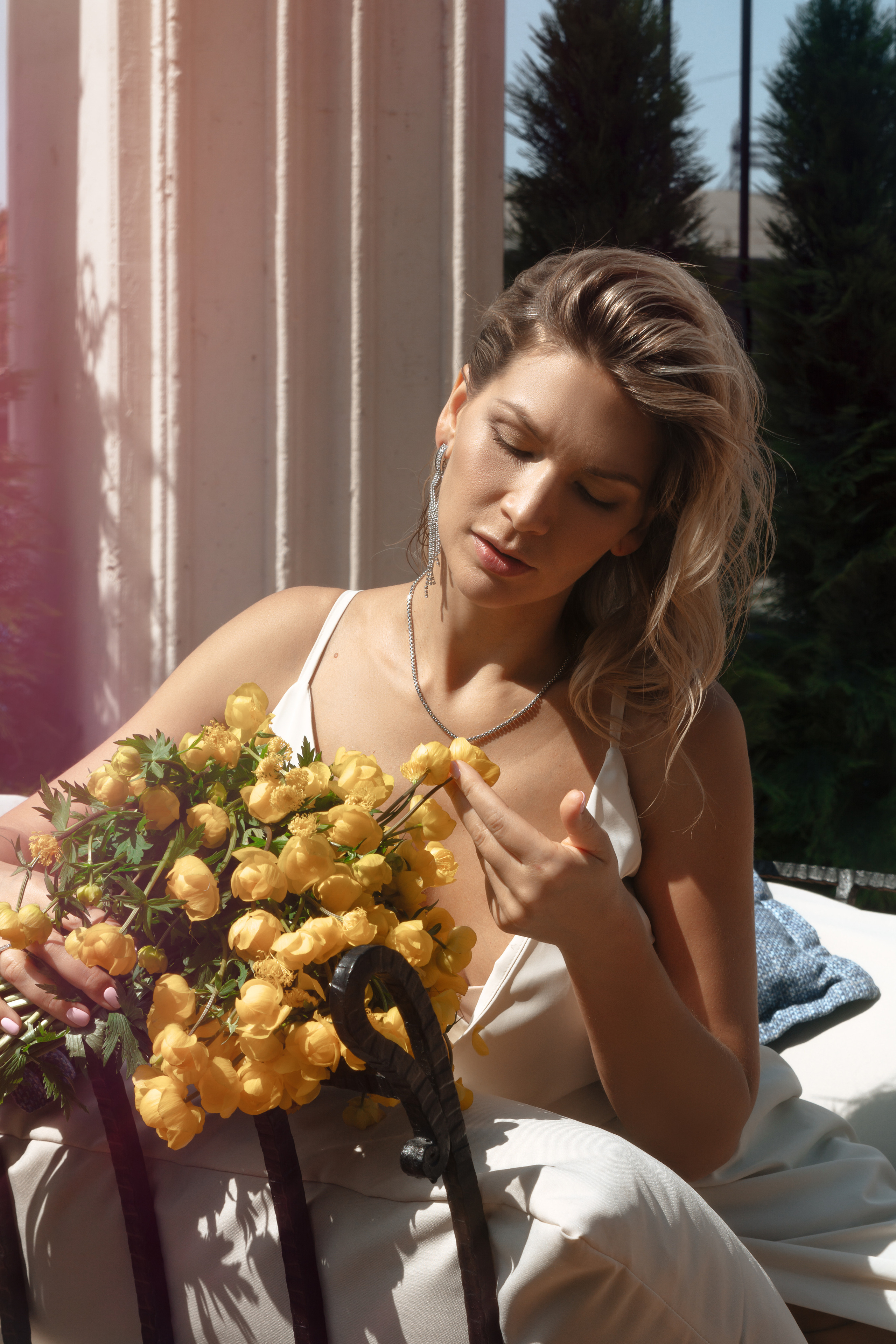 Ева Федорович, терраса. Контент. Портретный фотограф в Санкт-Петербурге Дмитриева Наталия