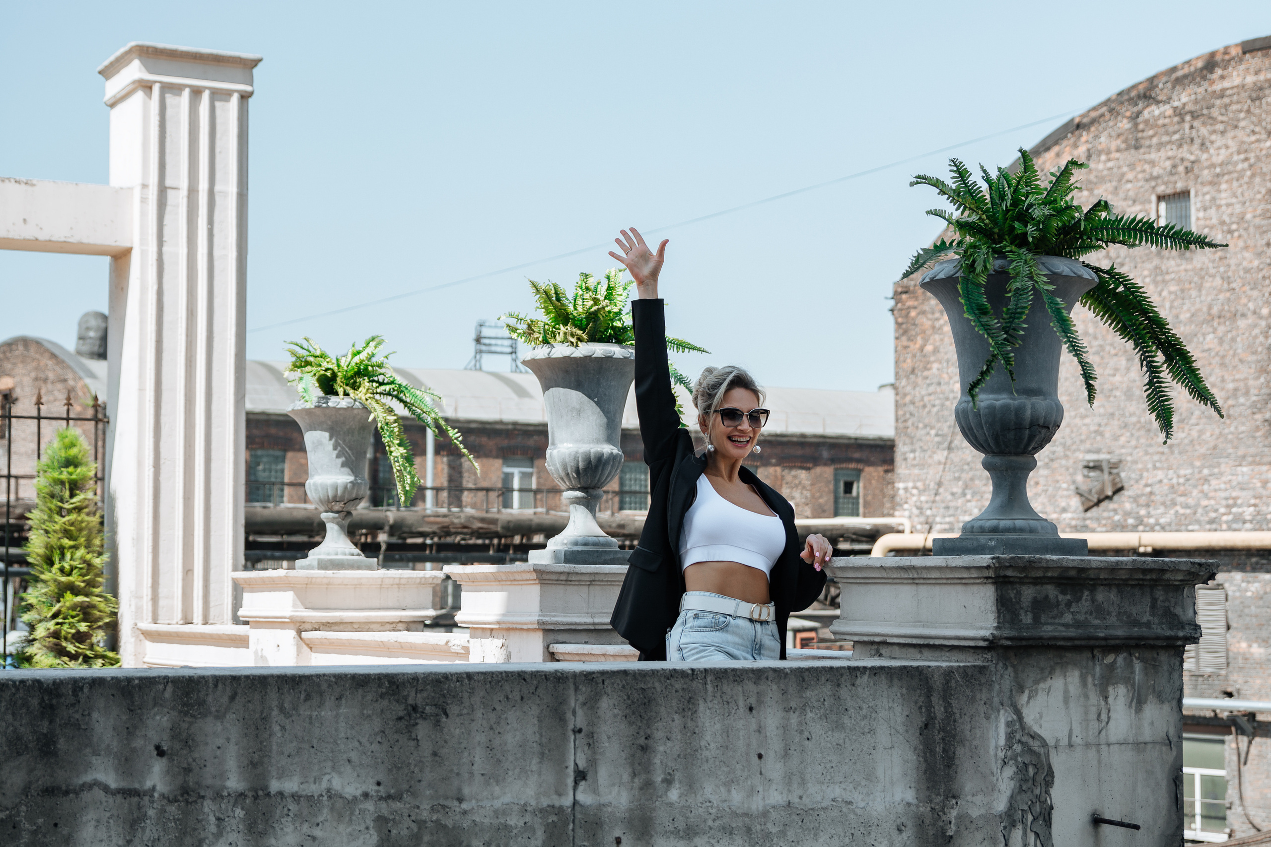 Ева Федорович, терраса. Контент. Портретный фотограф в Санкт-Петербурге Дмитриева Наталия