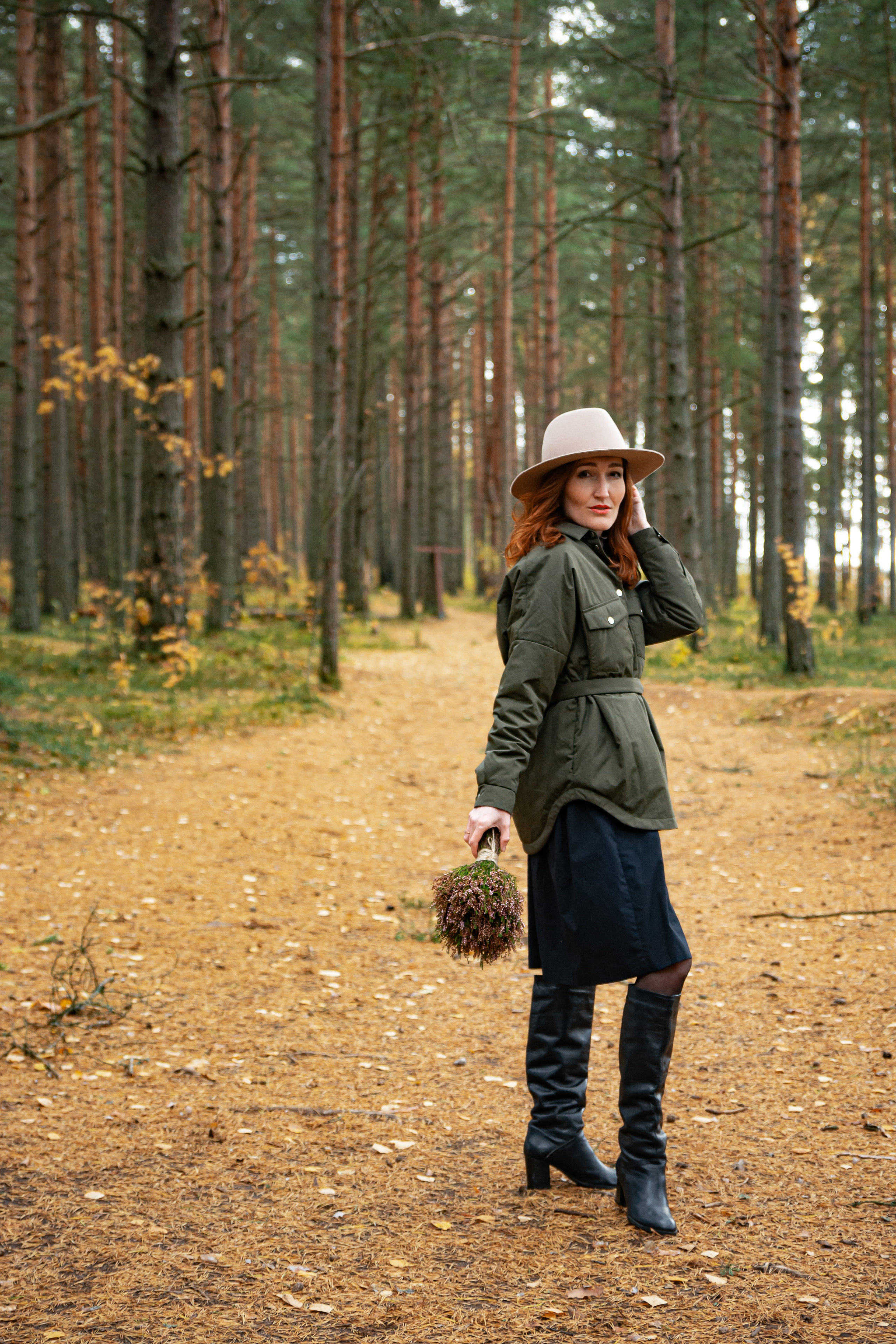 Екатерина. Осенняя фотосессия. Портретный фотограф в Санкт-Петербурге Дмитриева Наталия