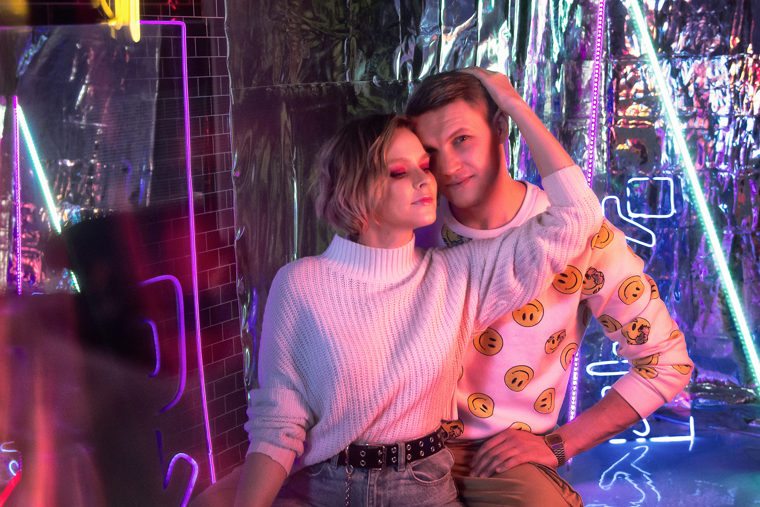 Неоновая фотостудия. Портретный фотограф в Санкт-Петербурге Дмитриева Наталия