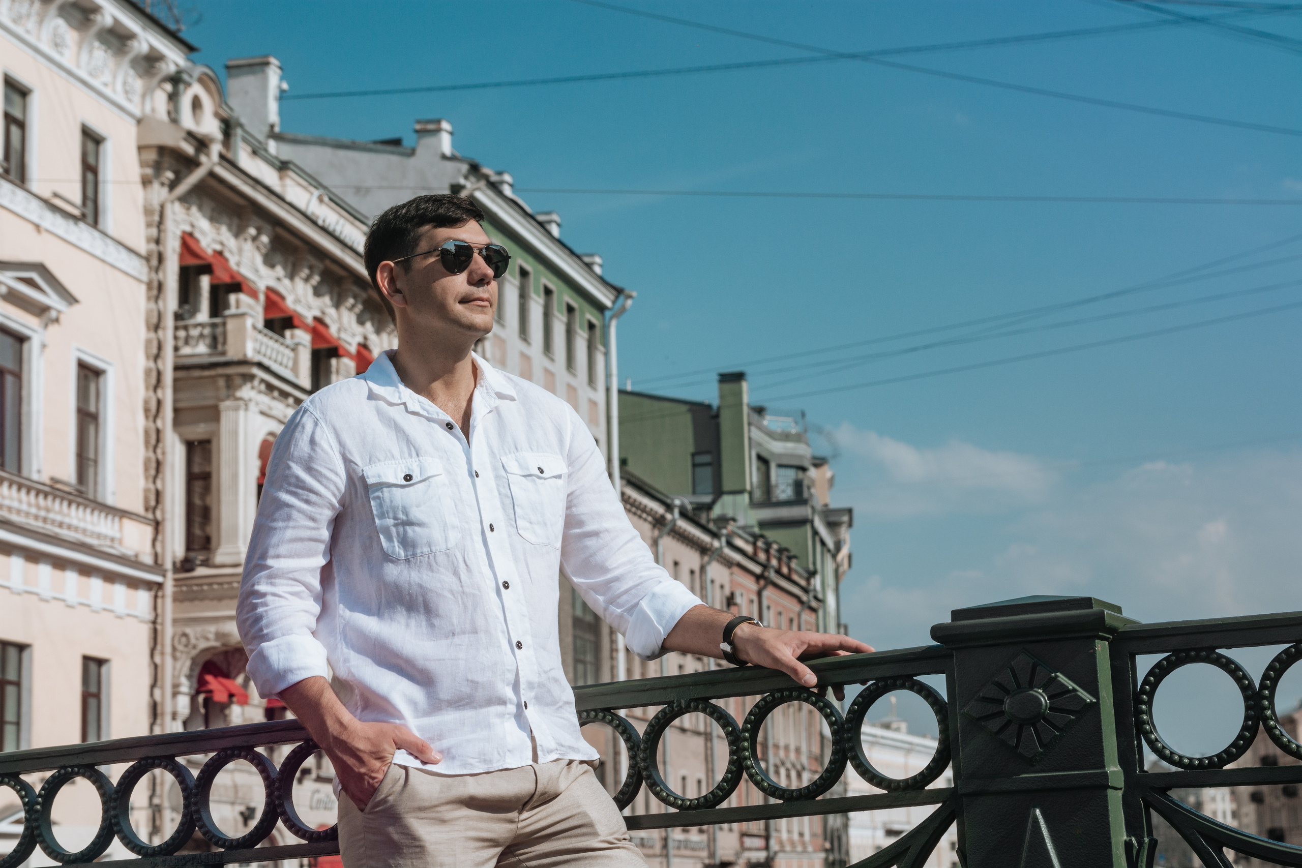 Владимир. Прогулка по Питеру. Портретный фотограф в Санкт-Петербурге Дмитриева Наталия