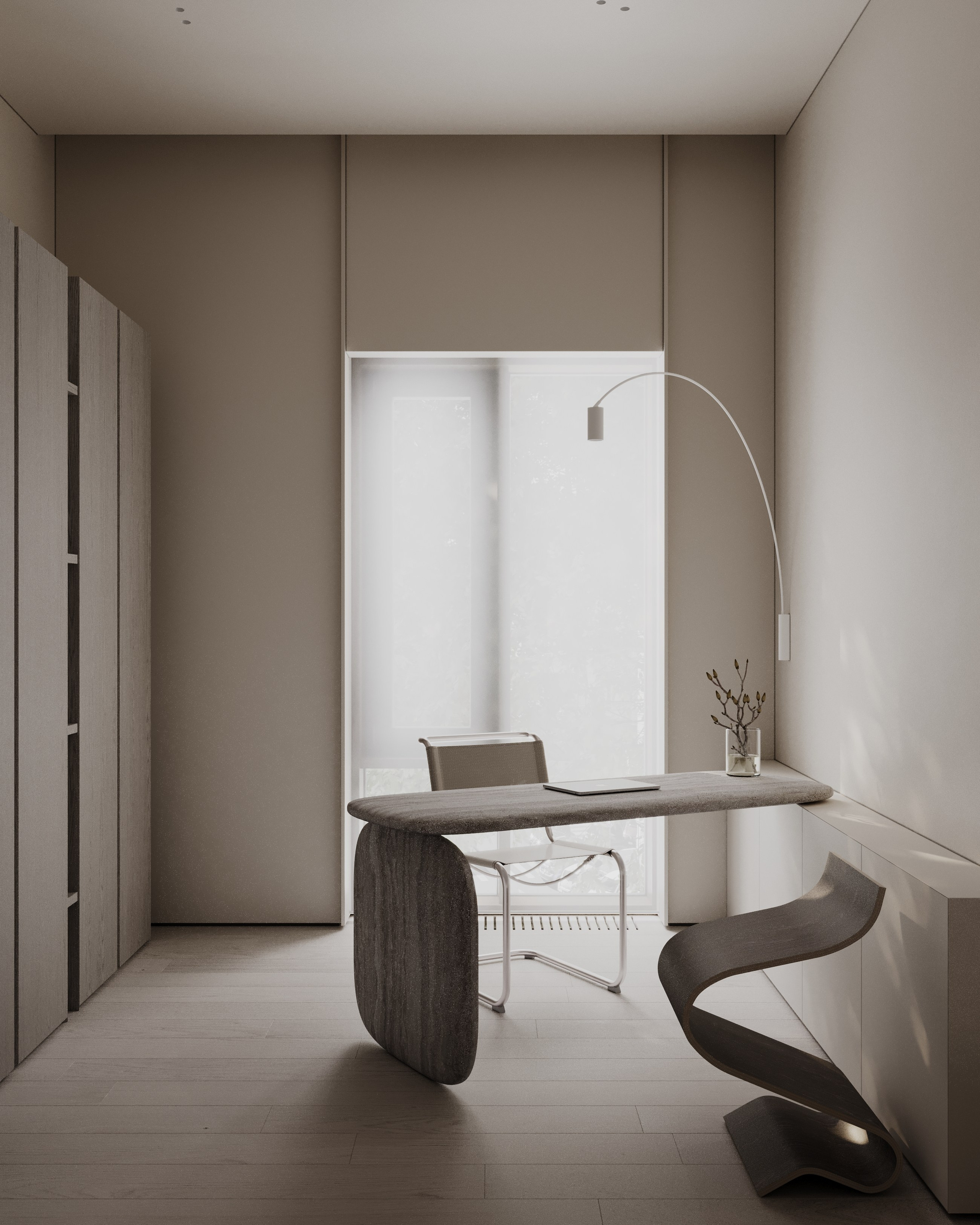 CHERRY /220 sq m /24'. Интерьерное ателье numéro а