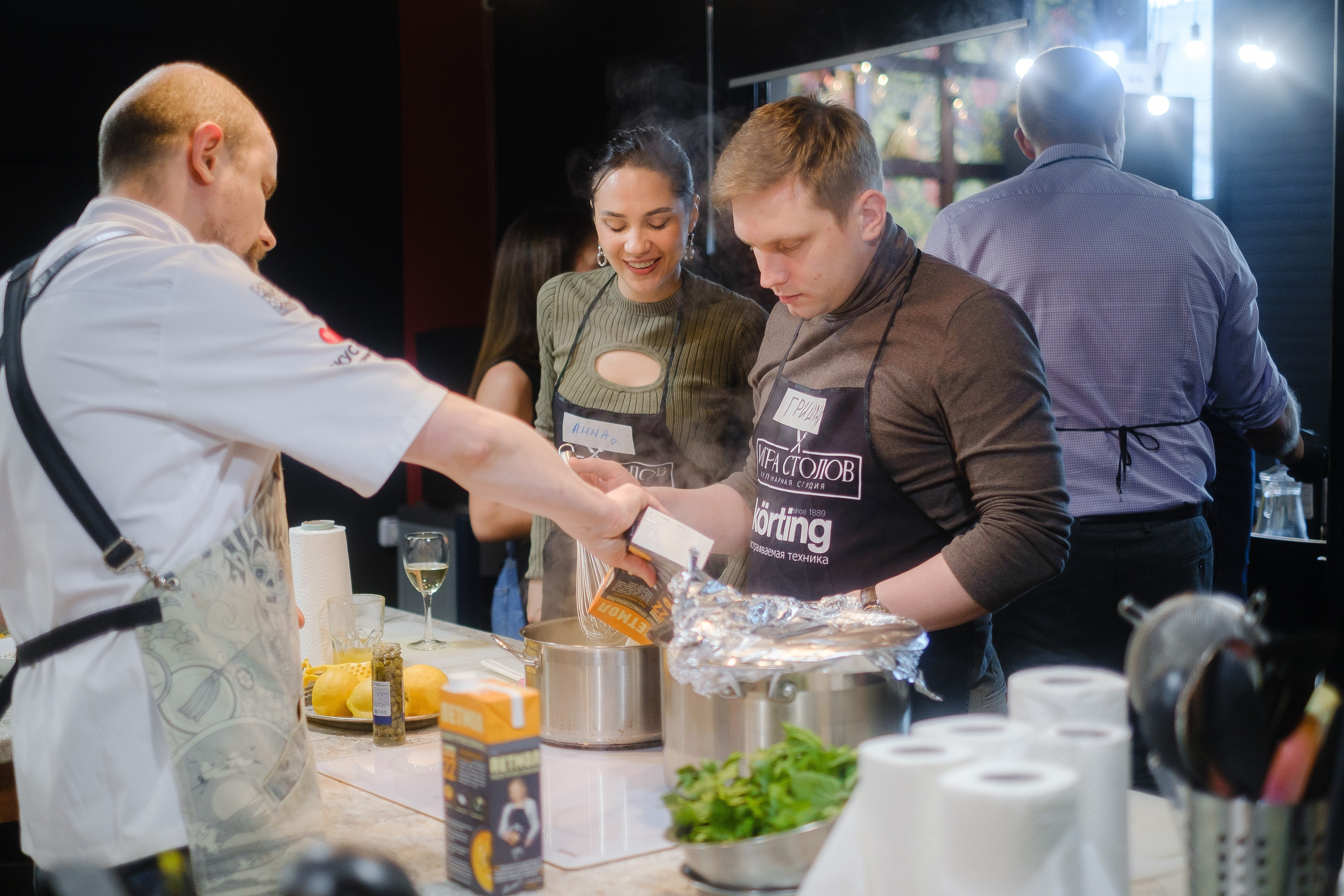 Корпоратив на кулинарном мк. Фотограф Мария Хлебникова Санкт-Петербург Москва