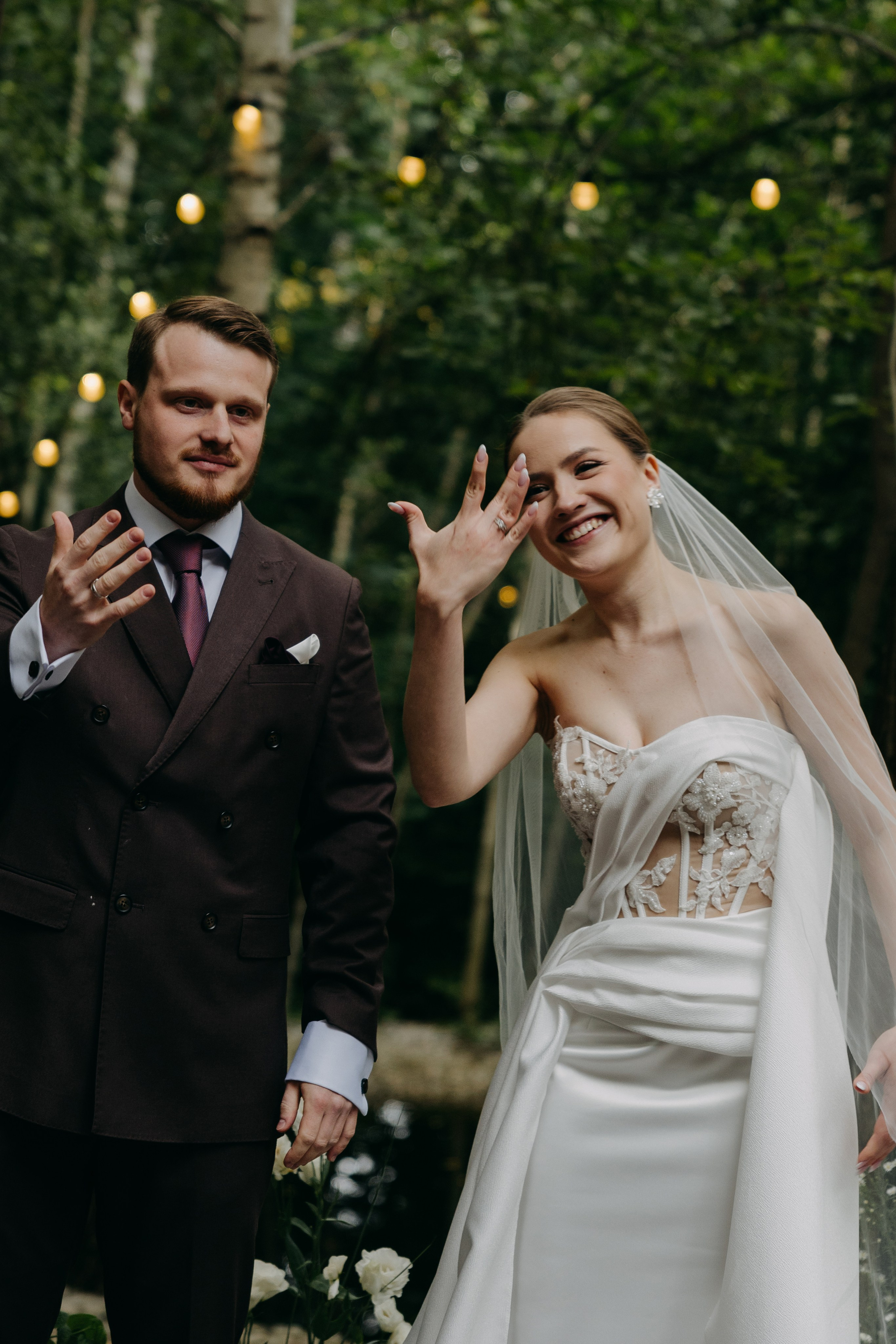 Ирина и Алексей | банкет Forest Dew. Свадебный фотограф Москва Анастасия Храмова