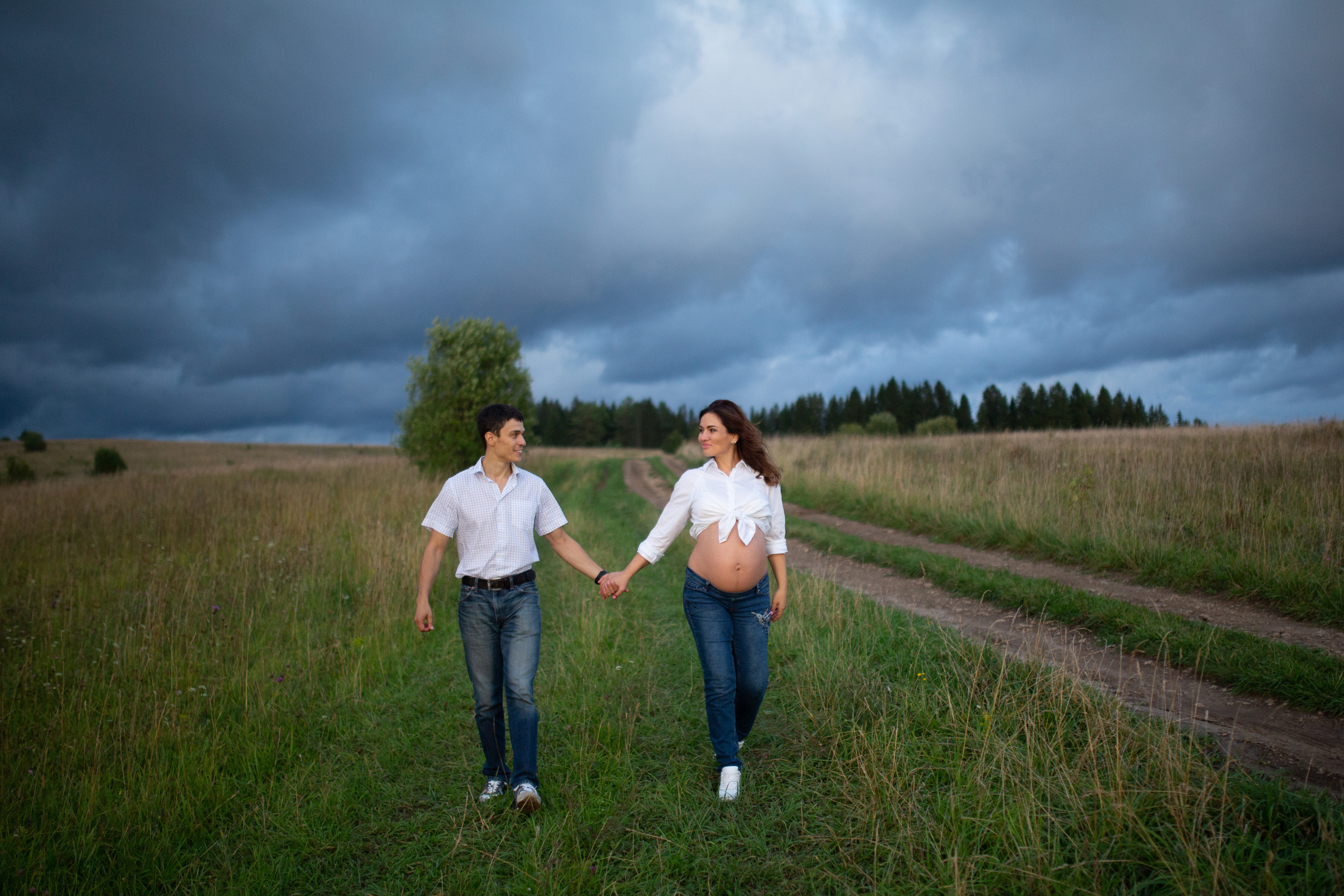 Misha, Nastya and Baby. Свадебный, семейный фотограф и видеограф в Перми Павел Савин