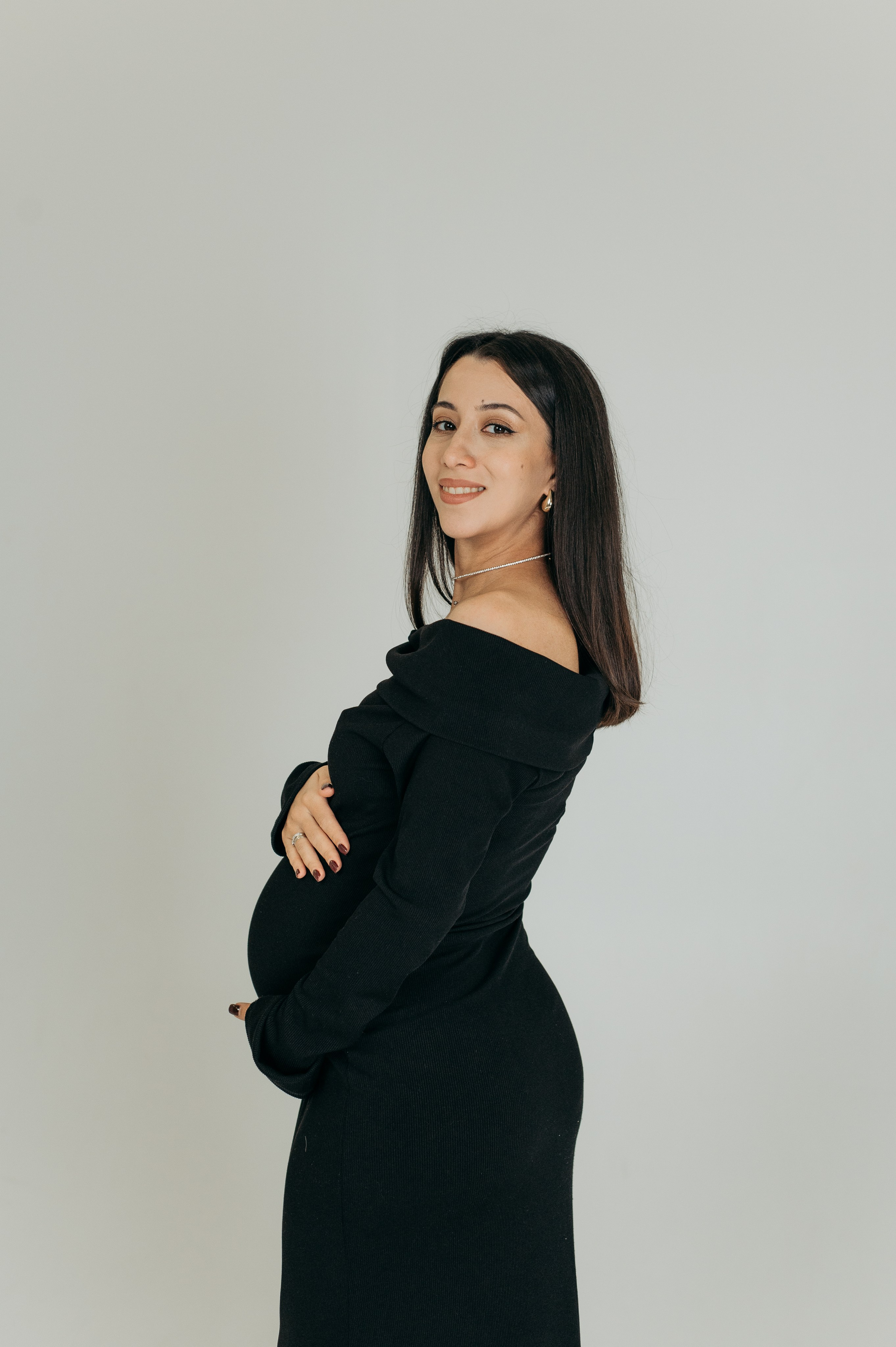 Семейная фотосессия на циклораме. Семейный и свадебный фотограф в Санкт-Петербурге Юлия Мельникова