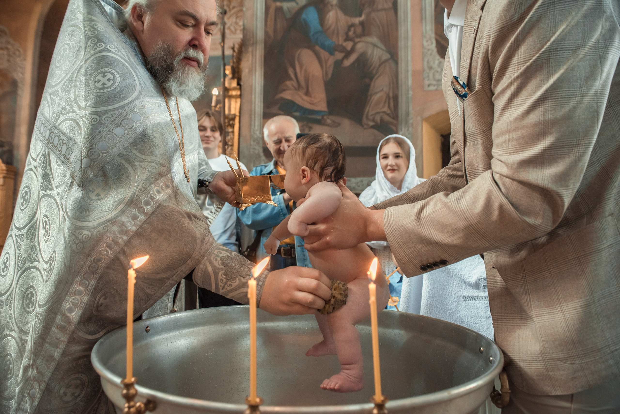 Крещение Артема (с. Спирово Церковь Введения во храм Пресвятой Богородицы)