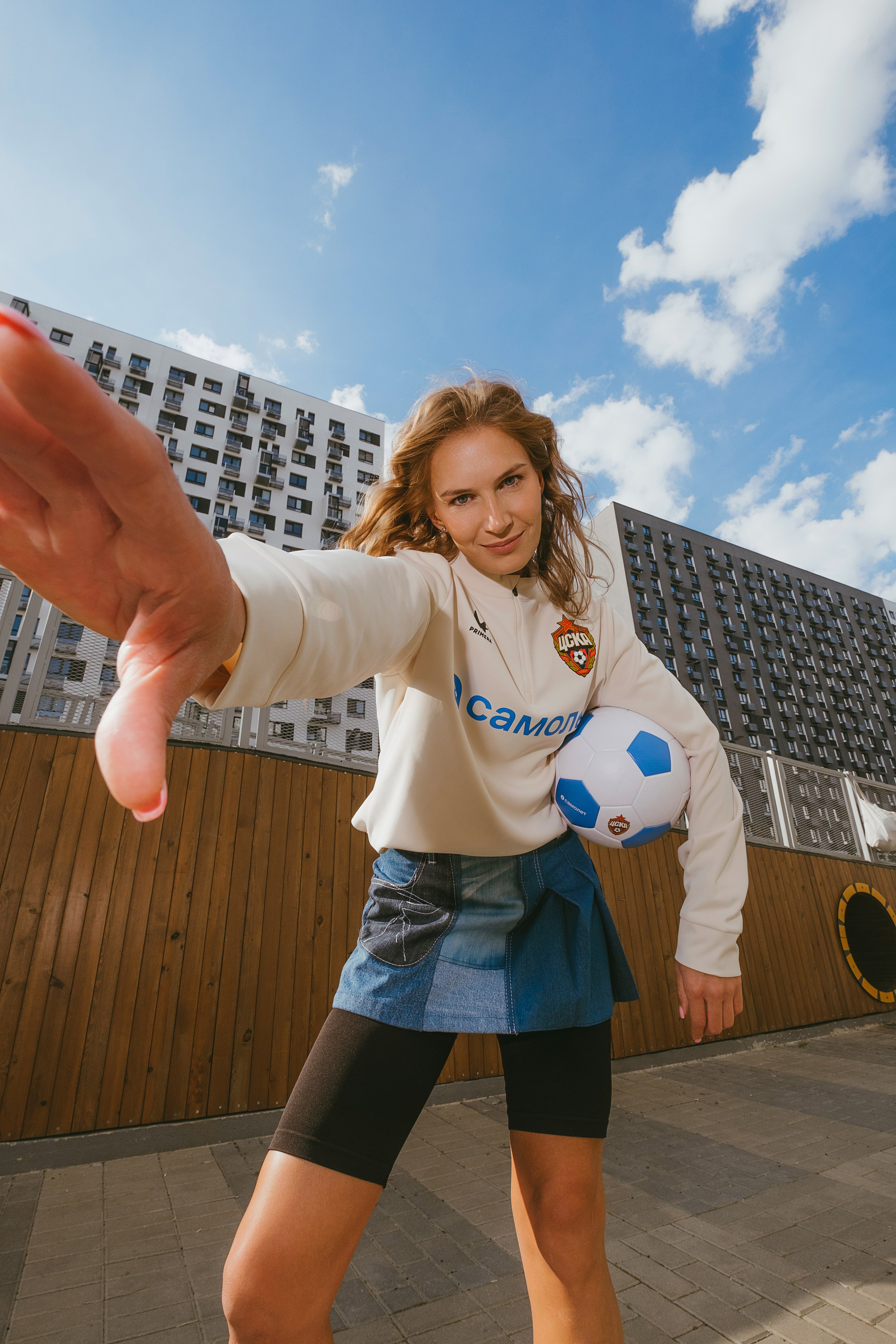 ЦСКАхСАМОЛЕТ. Представление новой формы сборной  и ЖК для жизни. Стилистика: натуральность