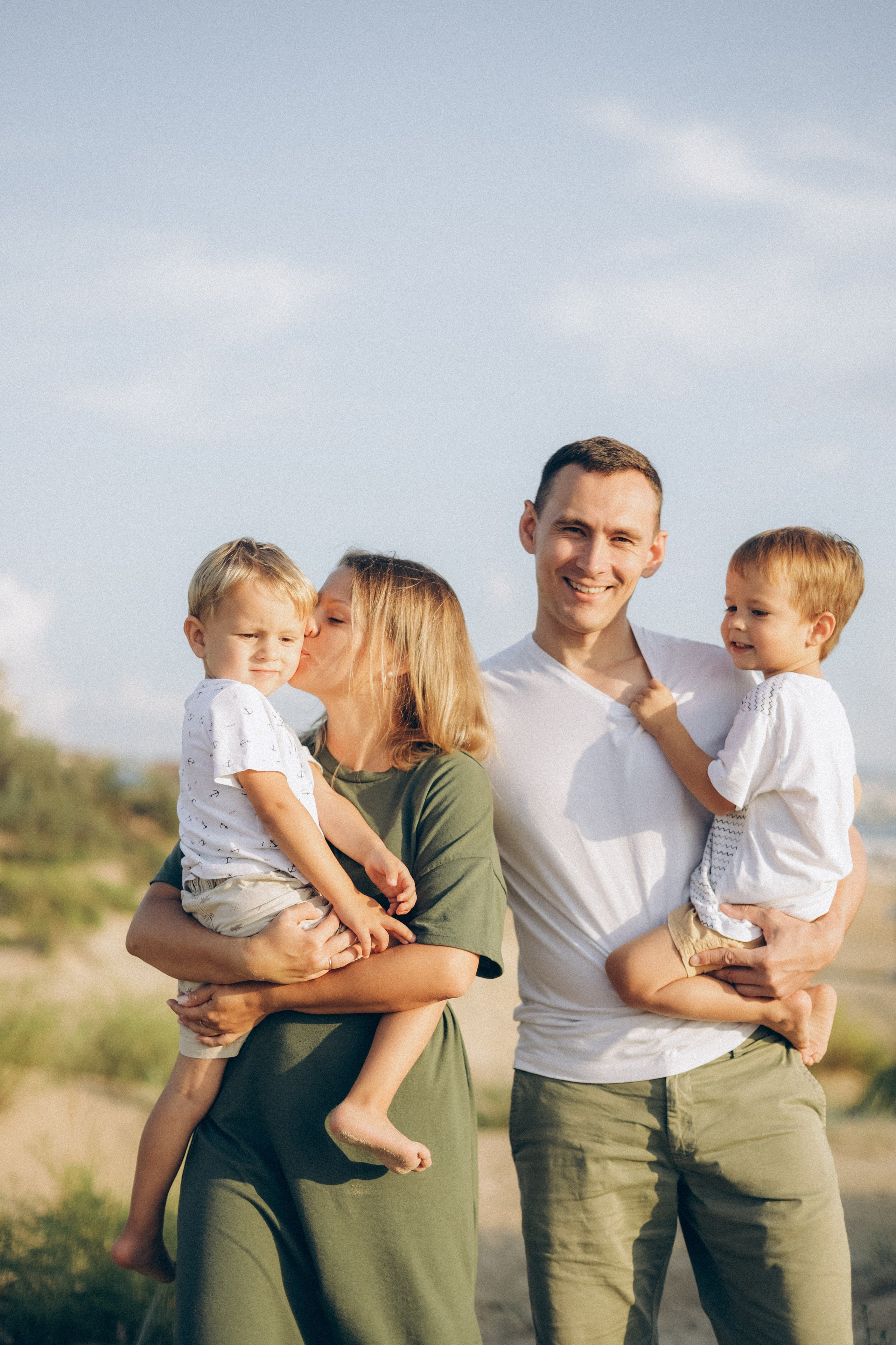 Мария, Данир, Тимур и Михаил. Семейный фотограф Анапа
