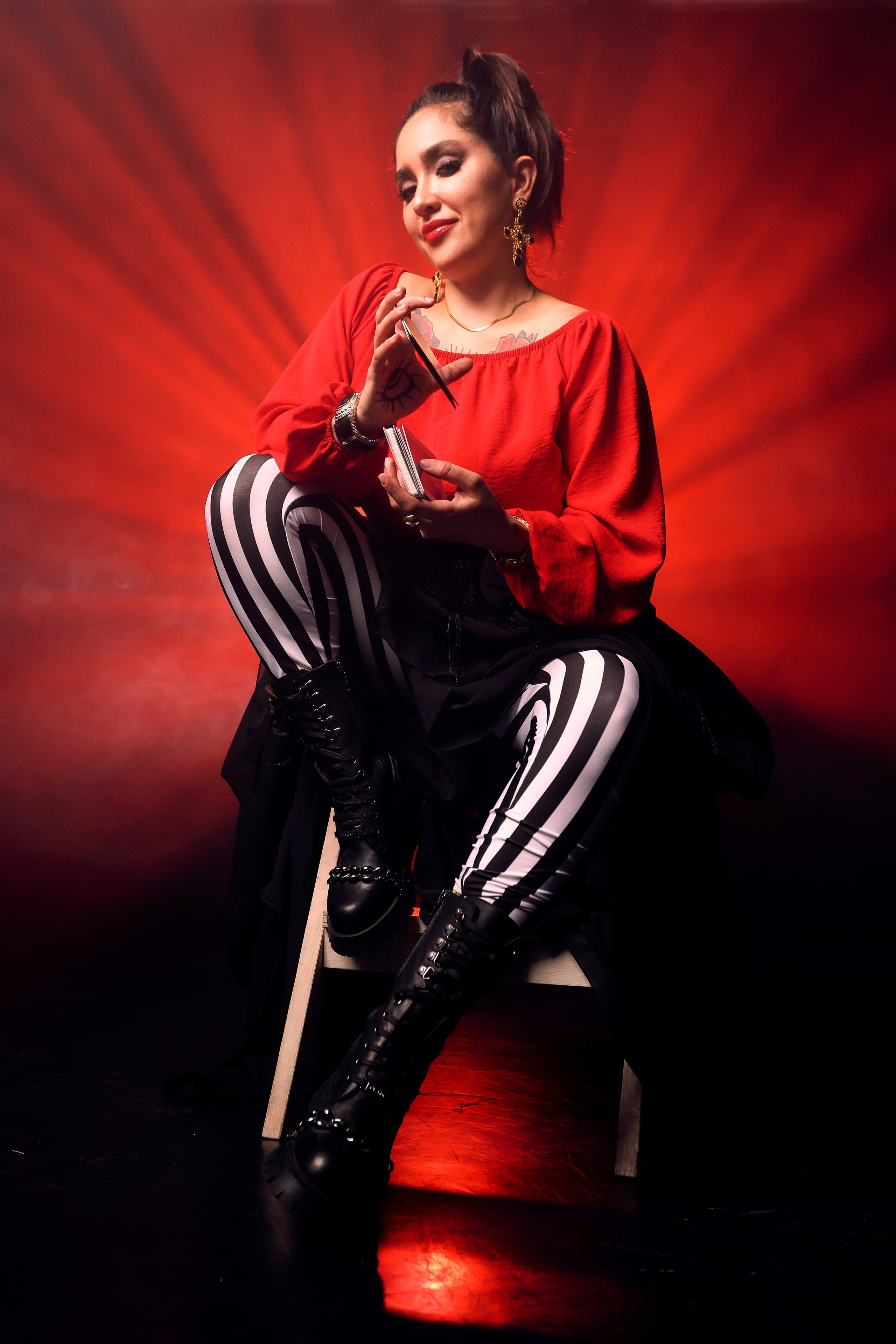 Фотосессия в цыганском образе