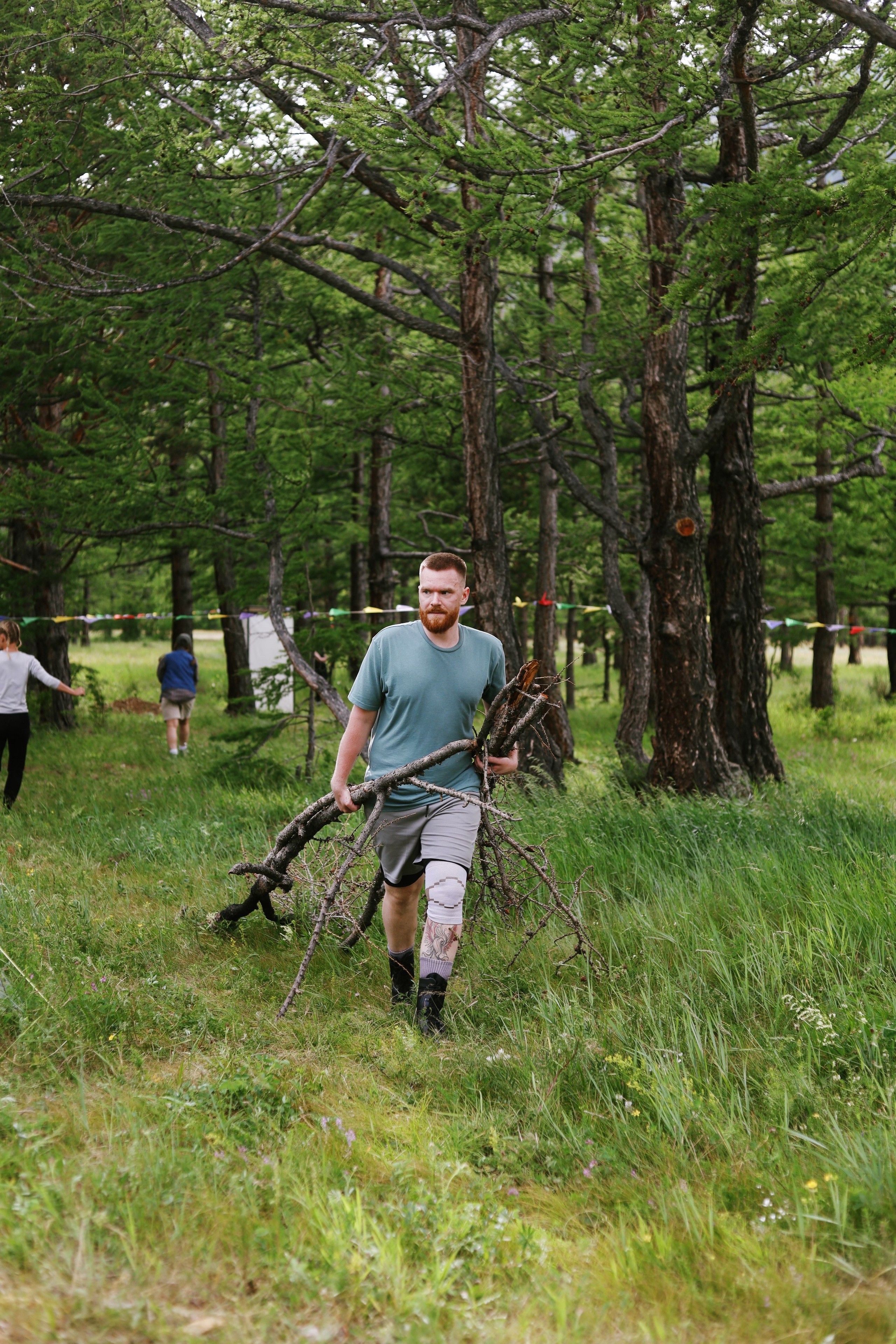 Лето 2024 / палатки. 1642 — первый лагерь для взрослых на Байкале