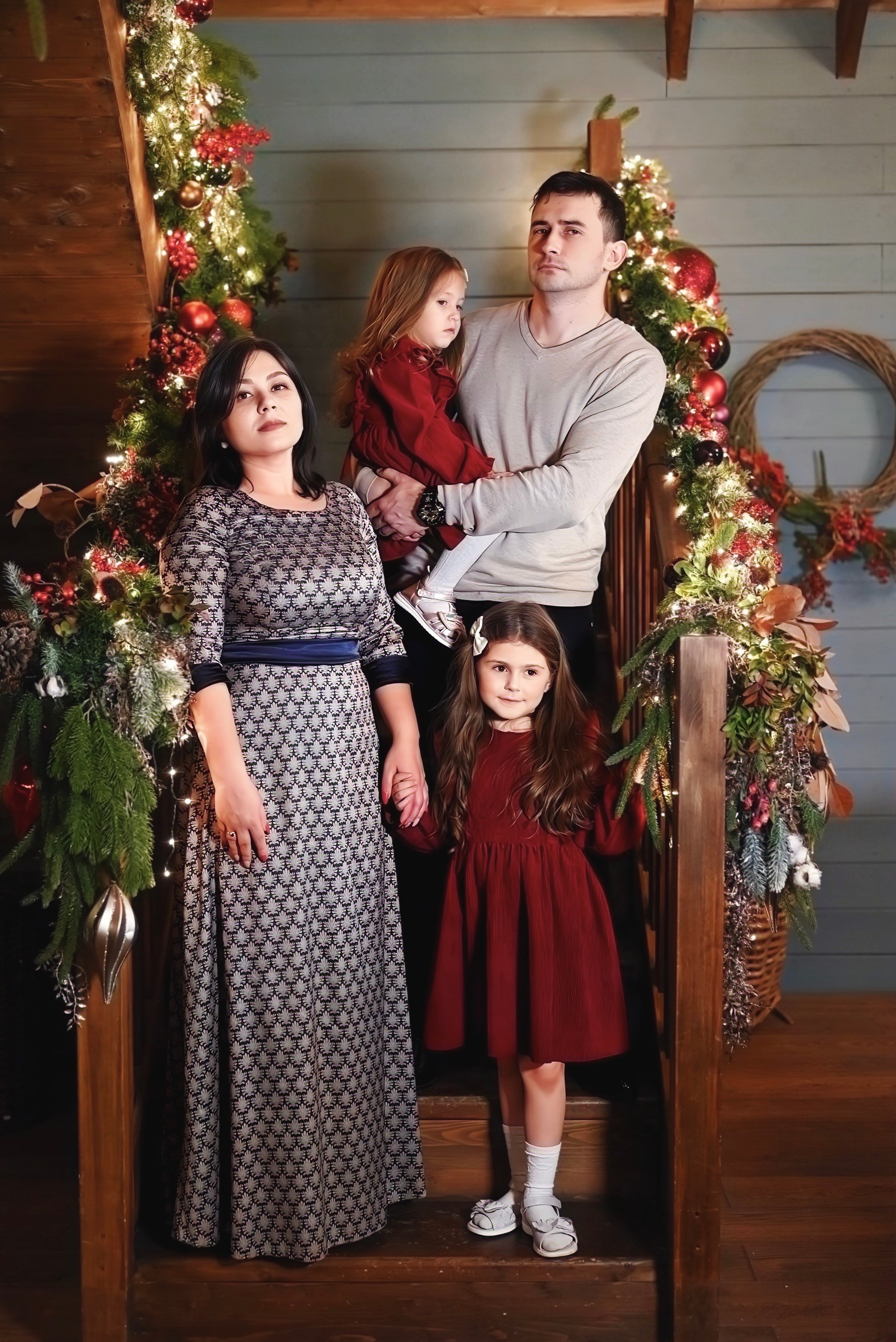 Дарья с семьей в Шале. Семейный и детский фотограф Москва