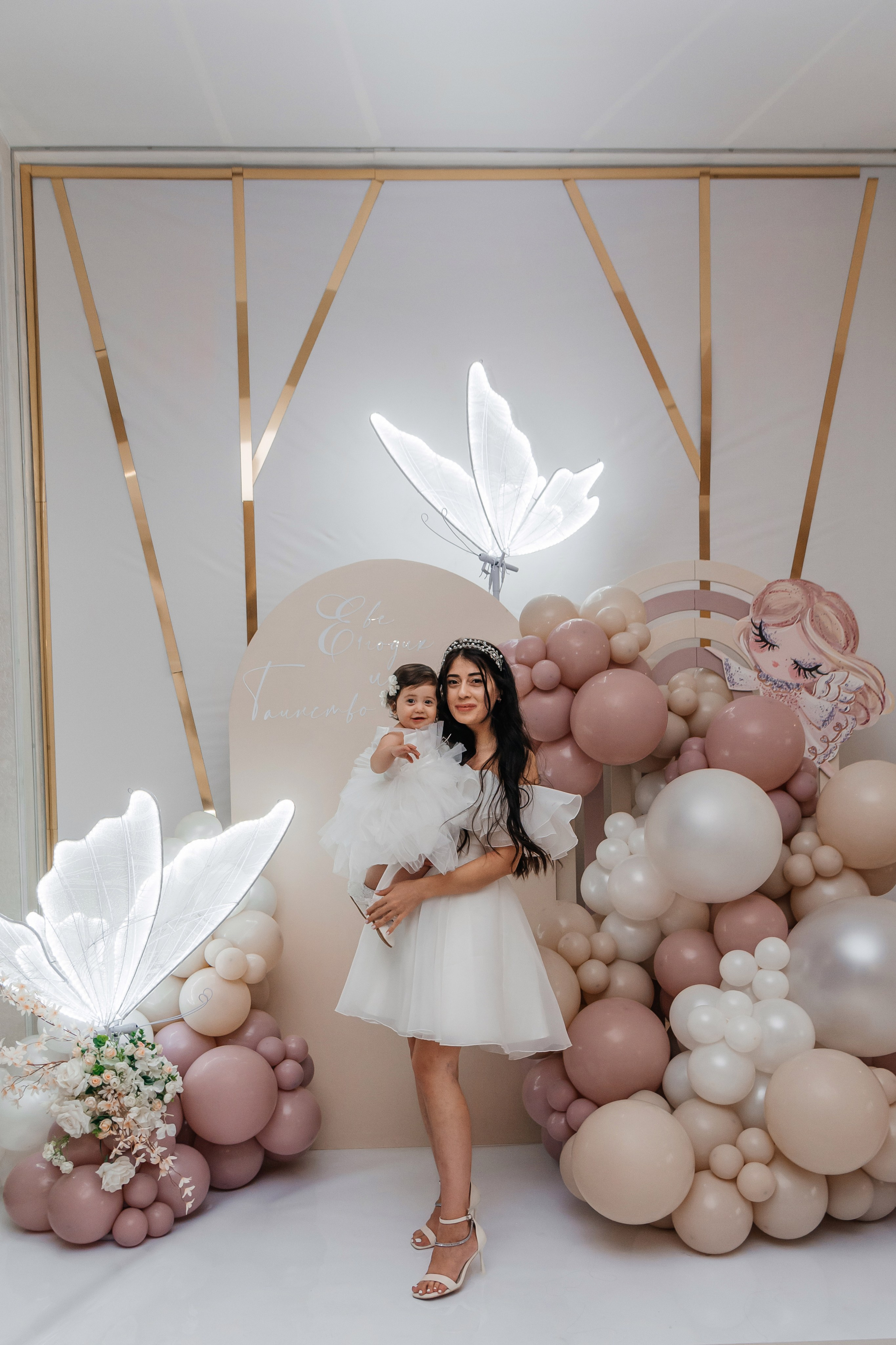 Съемка банкета на годик. Семейный и детский фотограф Кущ Наташа