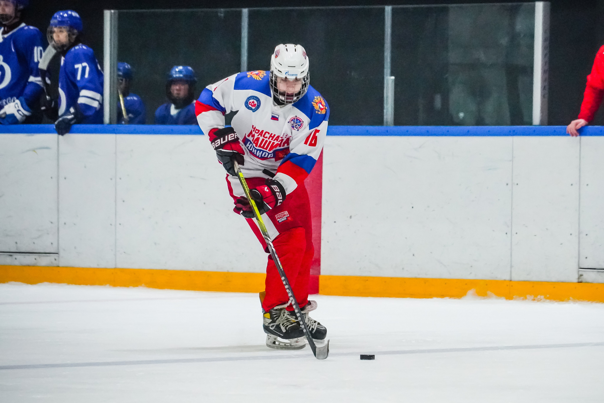 Красная Машина Юниор — Динамо. Спортивный фотограф | Москва