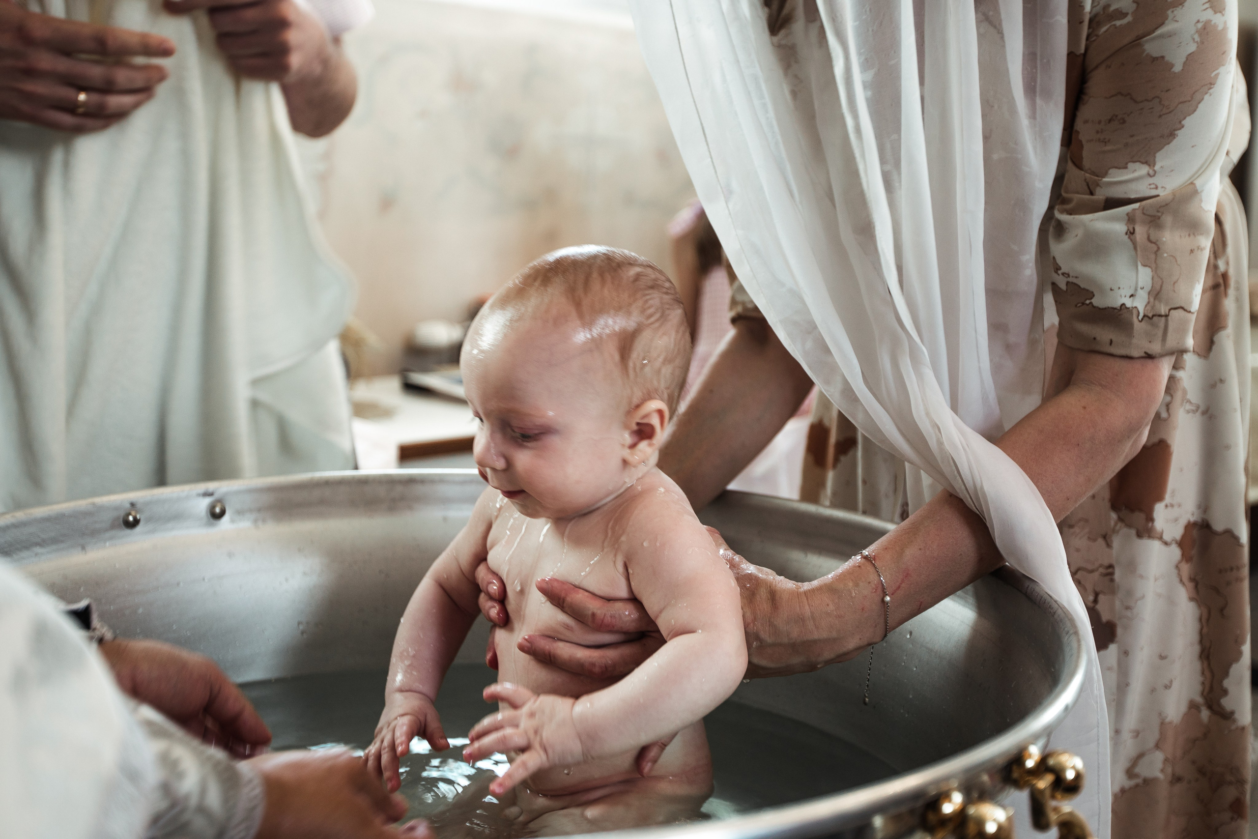 Крещение Николая в Елоховском Соборе. Фотосессии в Москве - фотограф Неонилла Ленко