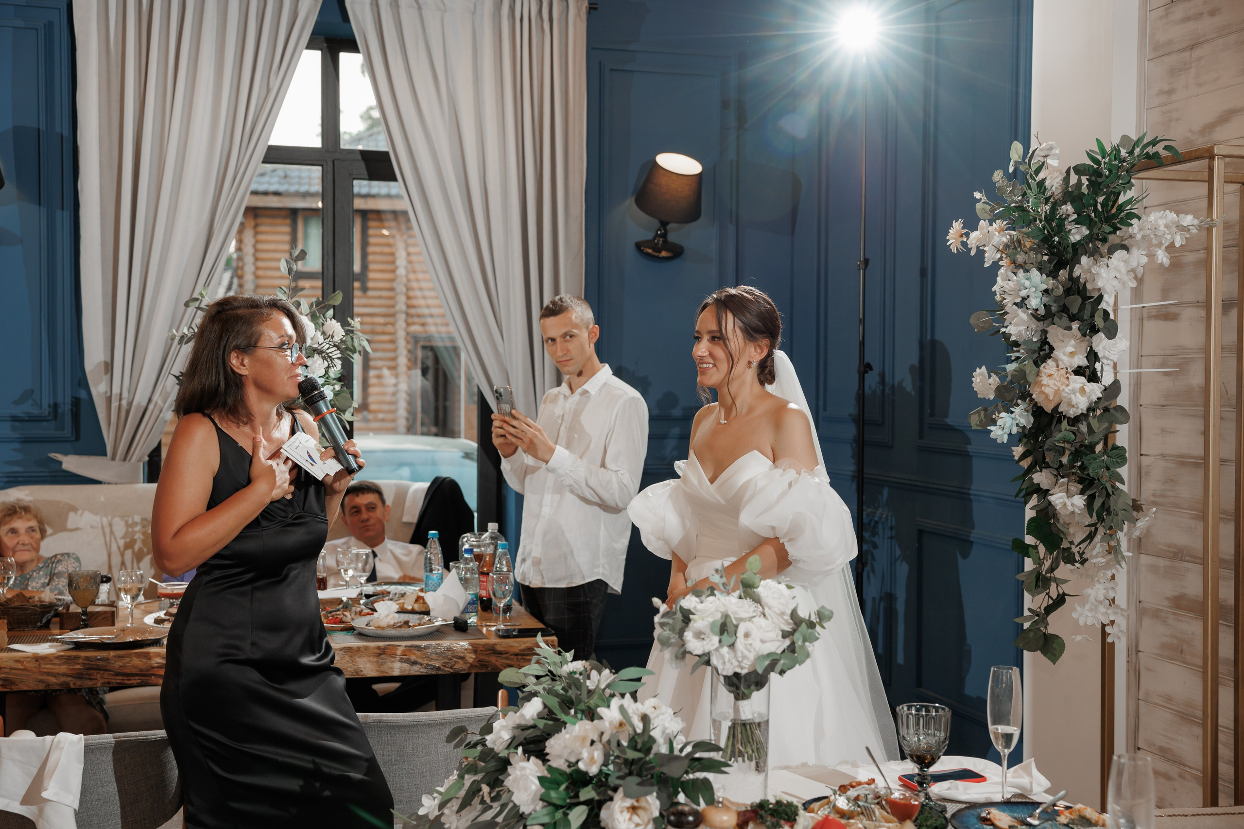 Полина и Дмитрий, загородный клуб «Барин», ЗАГС в г. Пушкино. Свадебный и репортажный фотограф (Москва, Королев и другие)