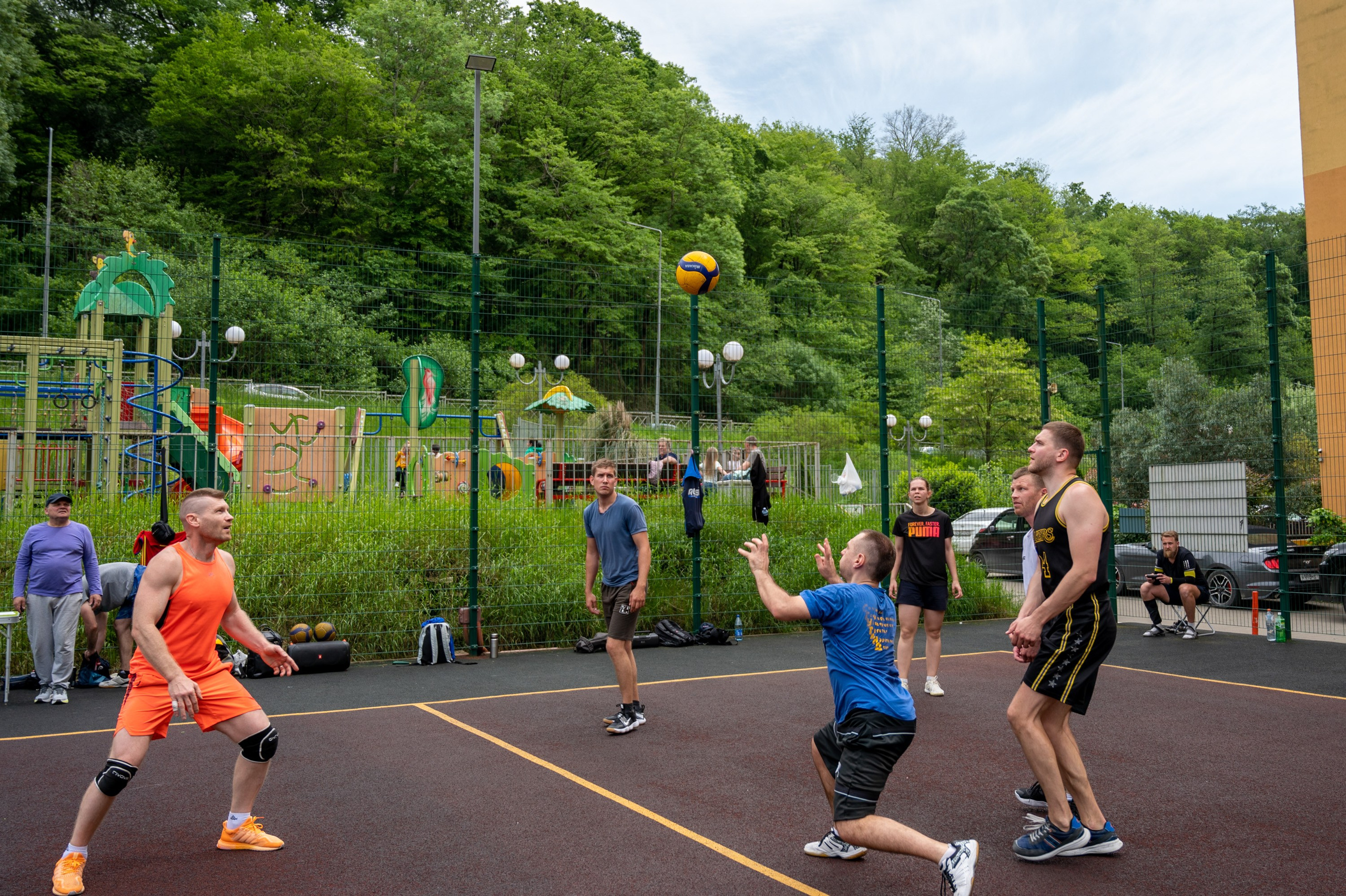 Турнир по Волейболу. Фотографирую счастливых людей в Сочи