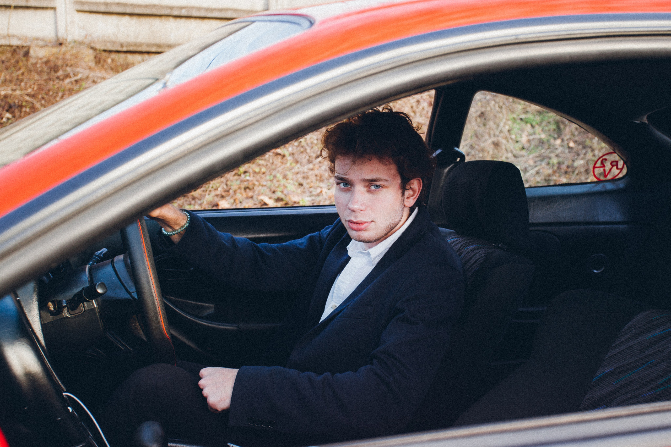 Имиджевая съемка с машиной. Фотограф Денис Денисов