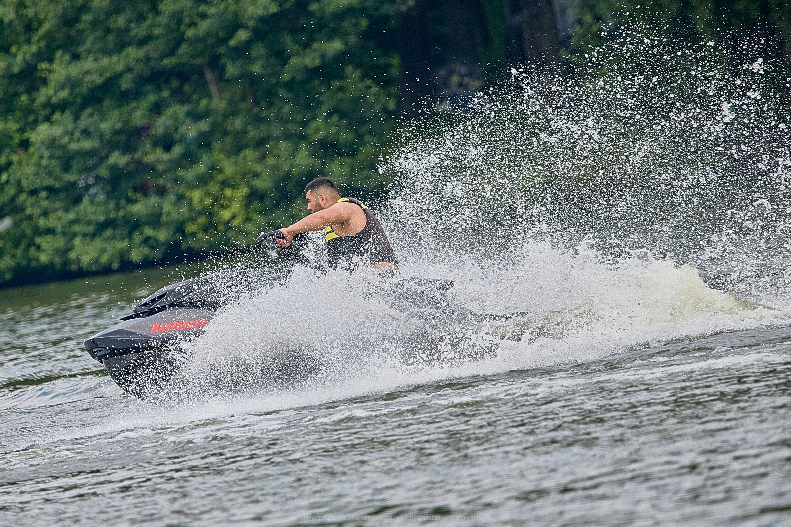 Аквабайки на Северке. Виктория Ахмылова. Фотограф в Москве