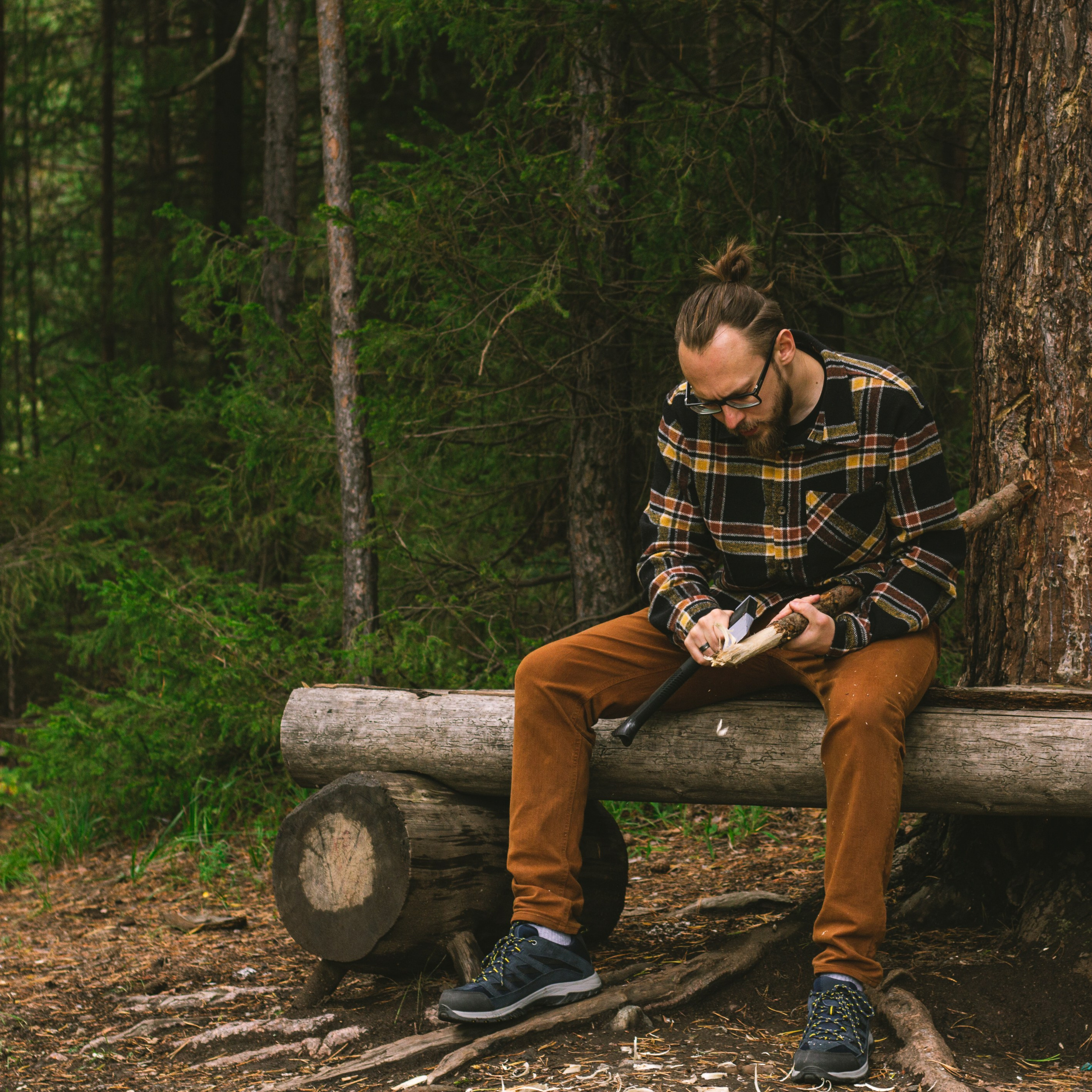 Александр и лес. Фотограф из Первоуральска Роман Заиченко