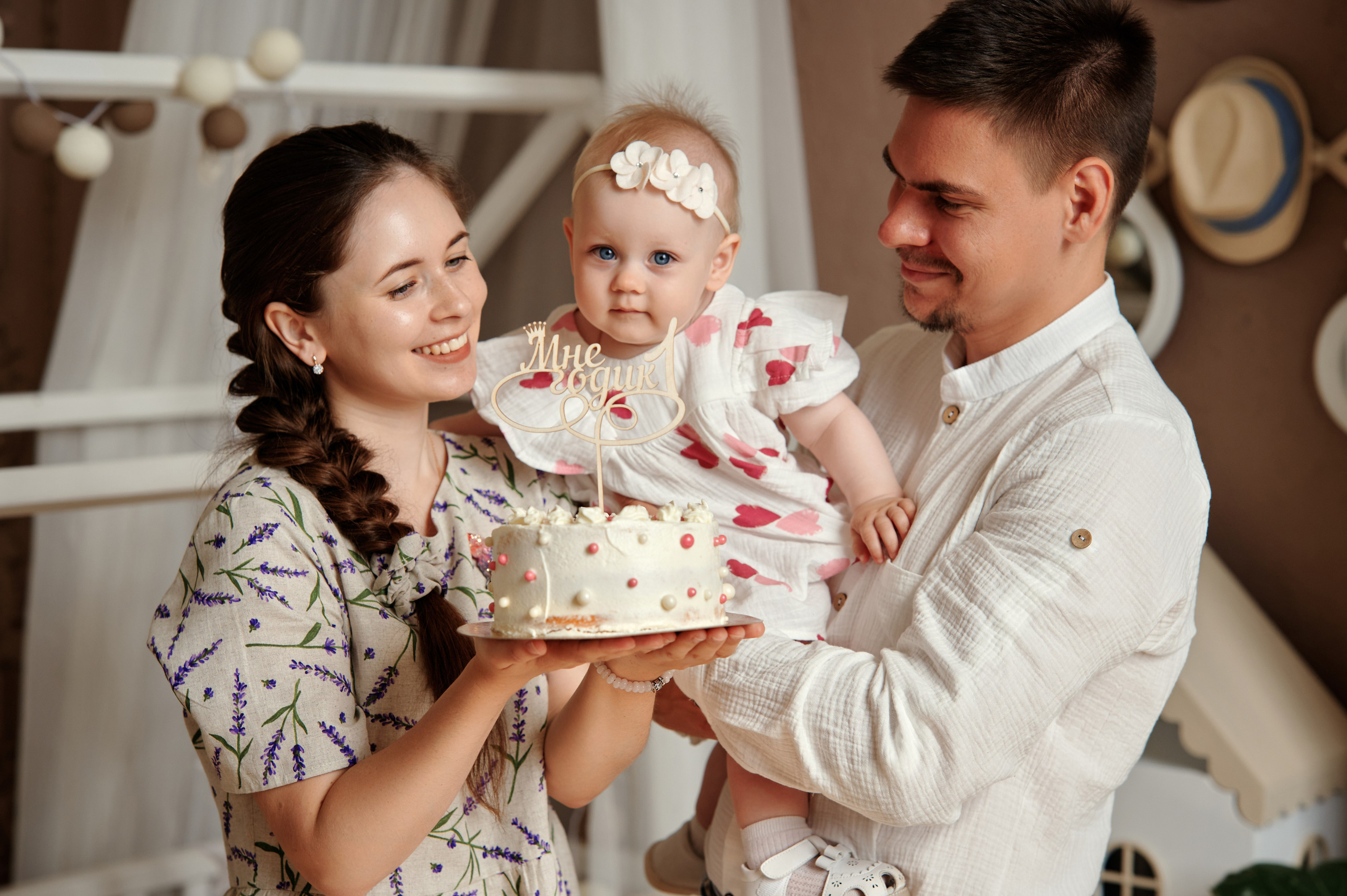 Машеньке 1 год. Фотограф в Воронеже Тазаева Светлана