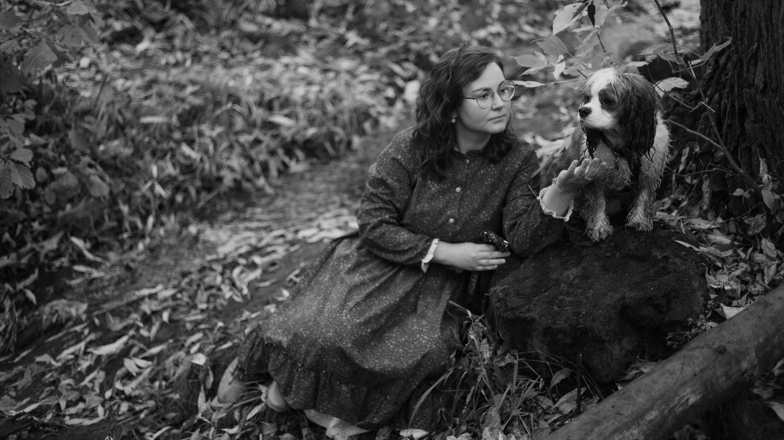 Маша и Дарси. Фотограф-анималист Богданова Полина